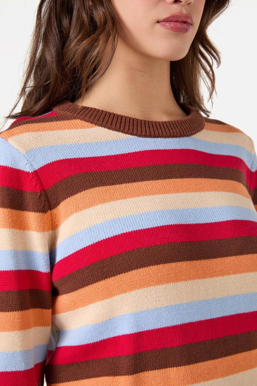 Jill Stripe Knit Jumper - Image 10