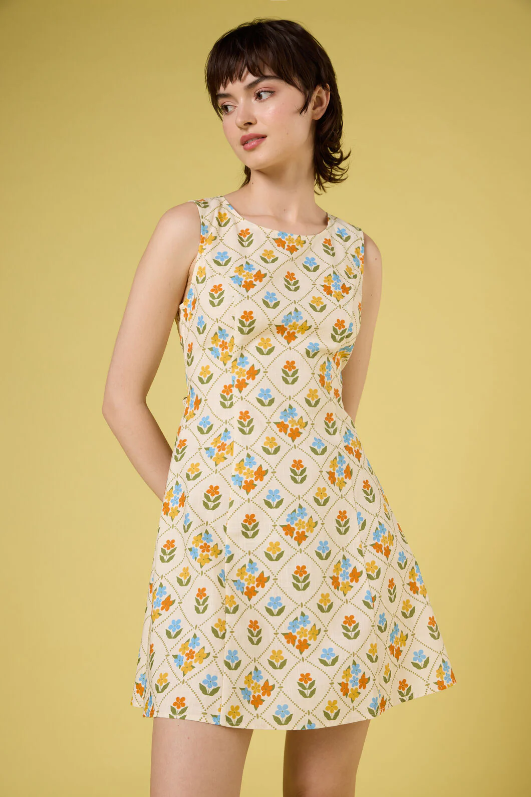 Judy Shift Mini Dress - Image 2