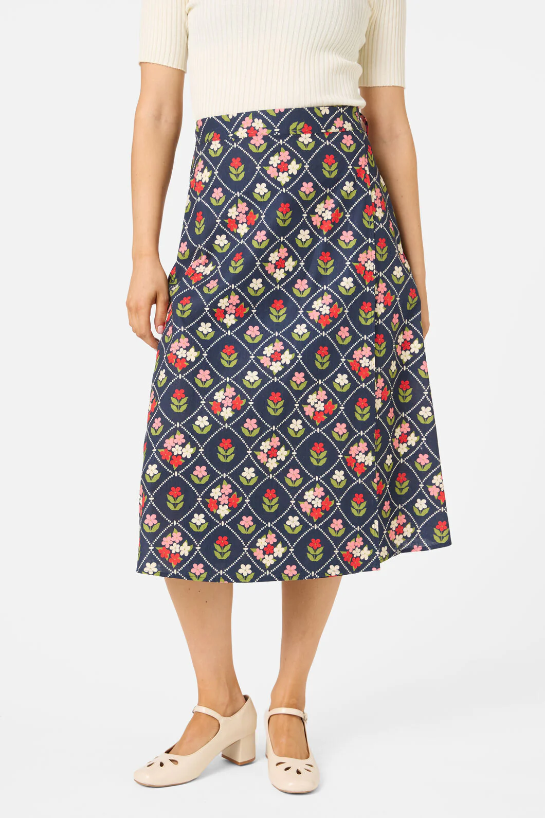 Judy Wrap Midi Skirt - Image 2