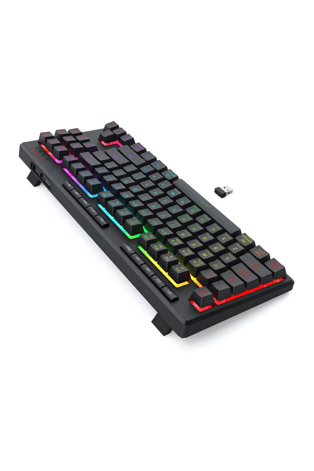 Redragon K516RGB-PRO Shiva Black 87-Key Wireless RGB Gaming Keyboard - Image 6