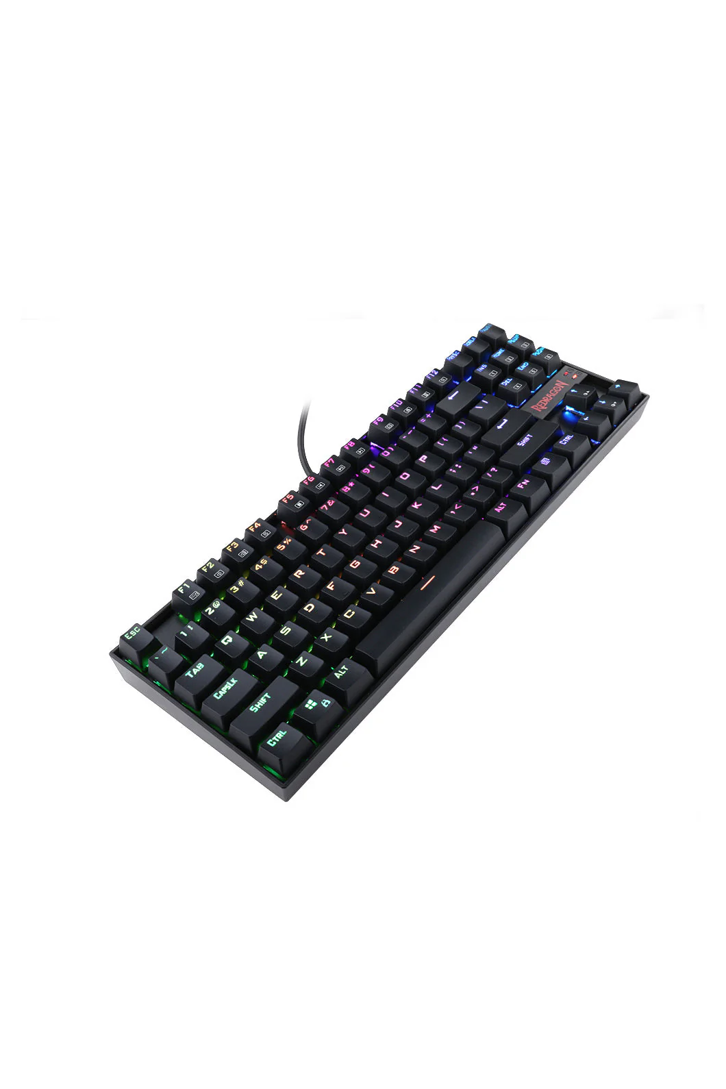Redragon K552RGB-2 Kumara Black 80% Wired Mechanical Keyboard - Image 4