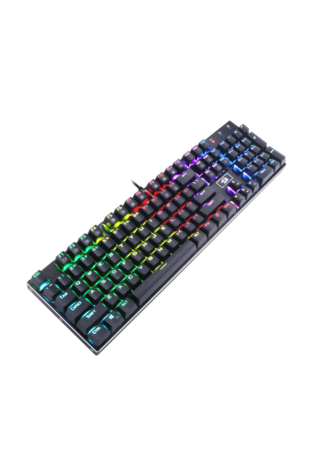Redragon K556RGB Devarajas Black Metal Full-Size Wired Mechanical Keyboard - Image 5