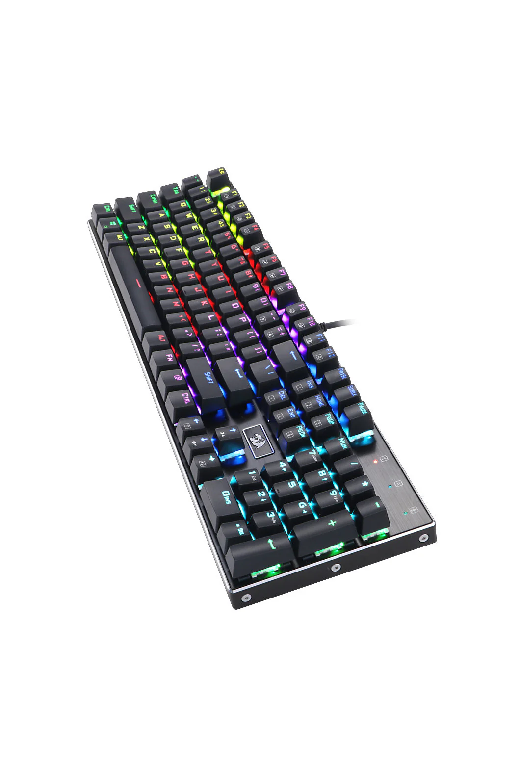 Redragon K556RGB Devarajas Black Metal Full-Size Wired Mechanical Keyboard - Image 6