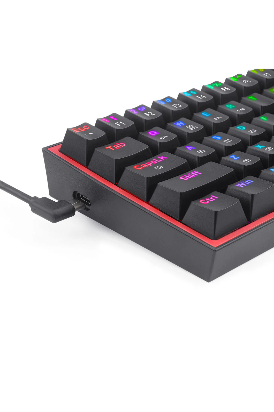 Redragon K616-RGB Fizz Pro Black 65% Wireless Mechanical Keyboard - Image 3