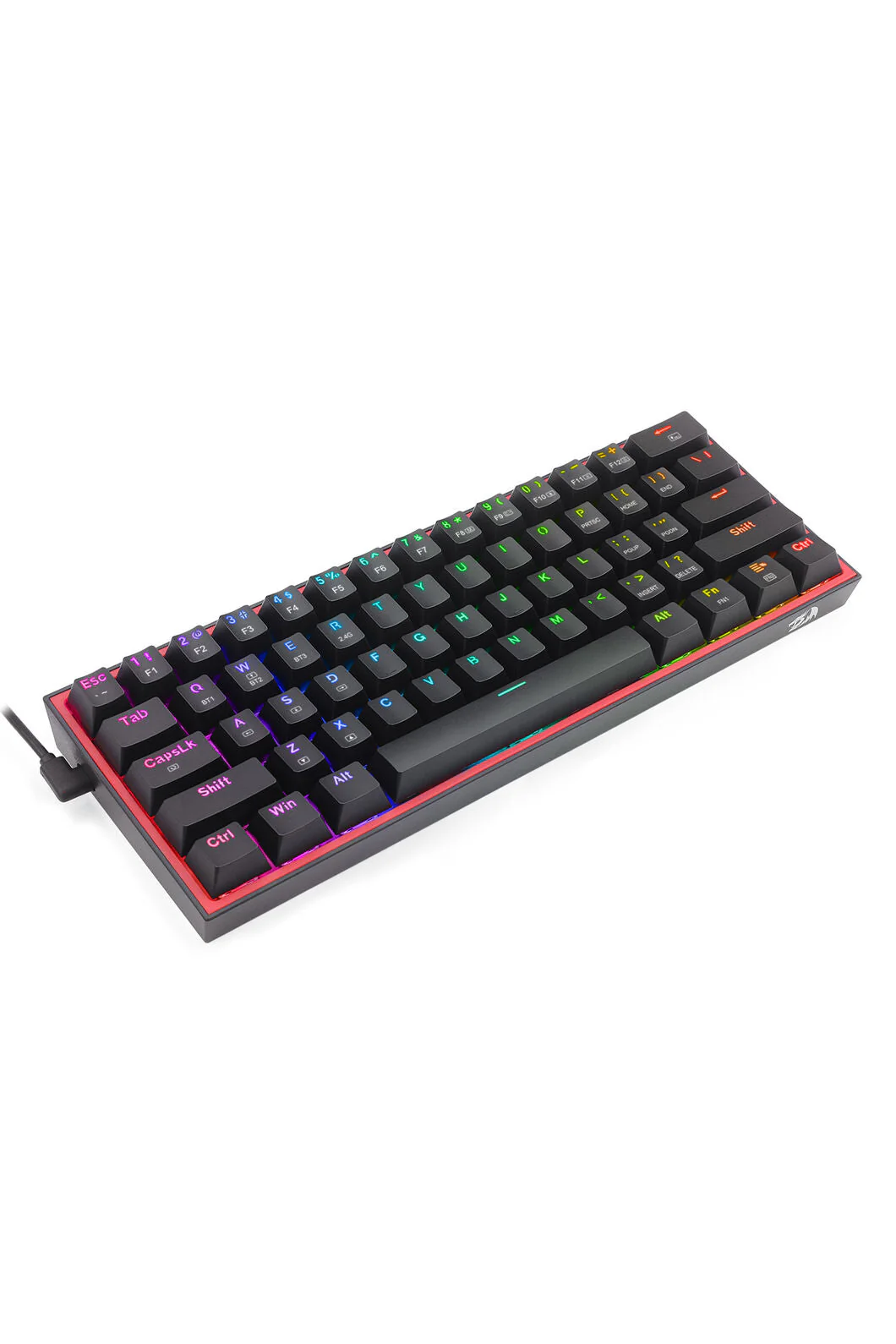 Redragon K616-RGB Fizz Pro Black 65% Wireless Mechanical Keyboard - Image 6