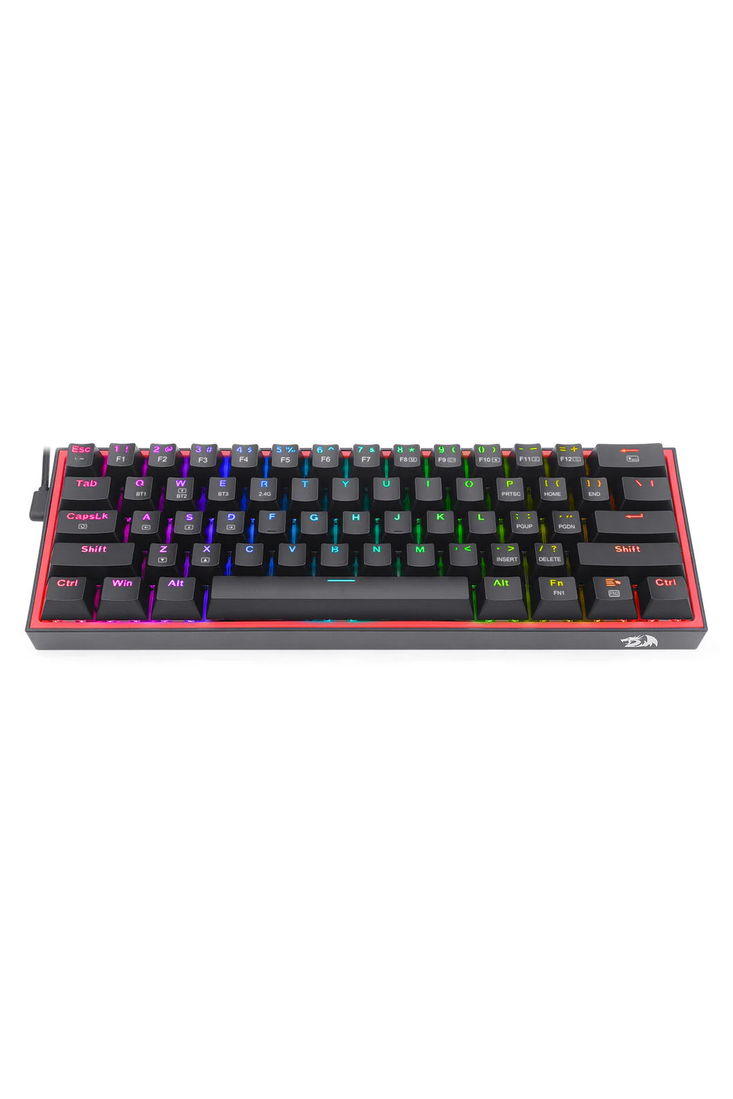 Redragon K616-RGB Fizz Pro Black 65% Wireless Mechanical Keyboard - Image 7
