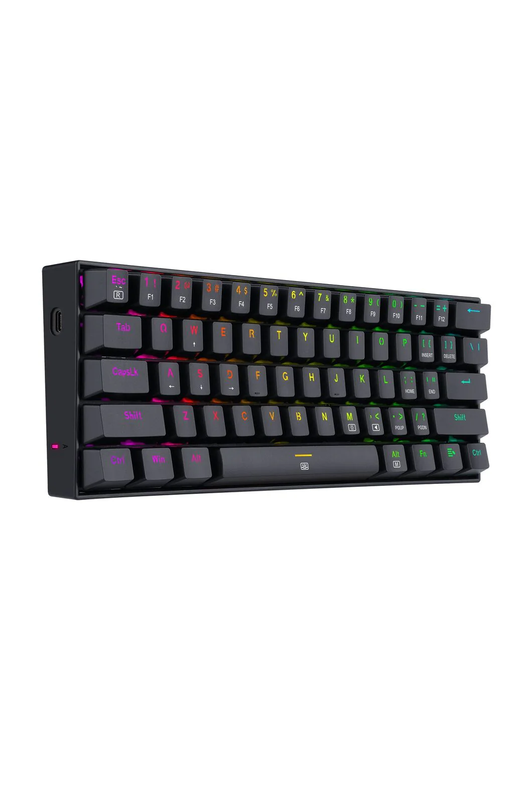Redragon K630RGB Dragonborn Black 65% Mechanical RGB Gaming Keyboard - Image 3
