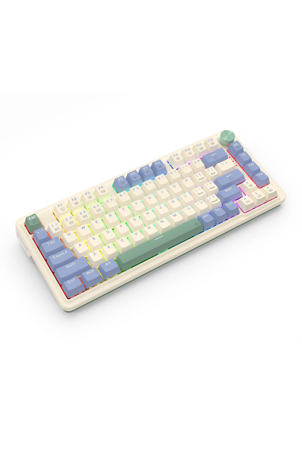 Redragon K673CPG RGB Pro White 75% Gasket Wireless Mechanical Keyboard - Image 5