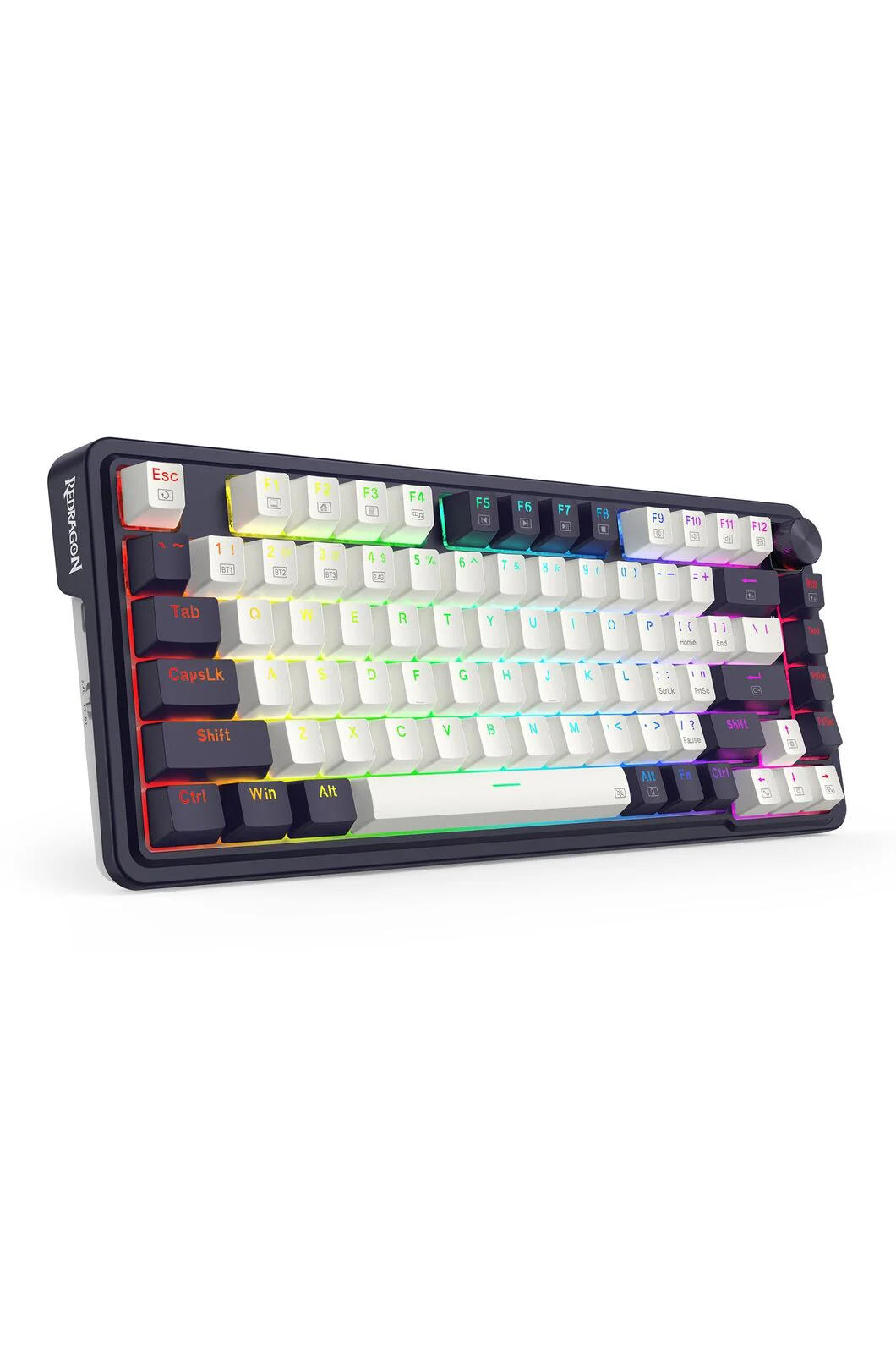 Redragon K673WB-RGB Pro Black 75% Gasket Mechanical Keyboard - Image 2