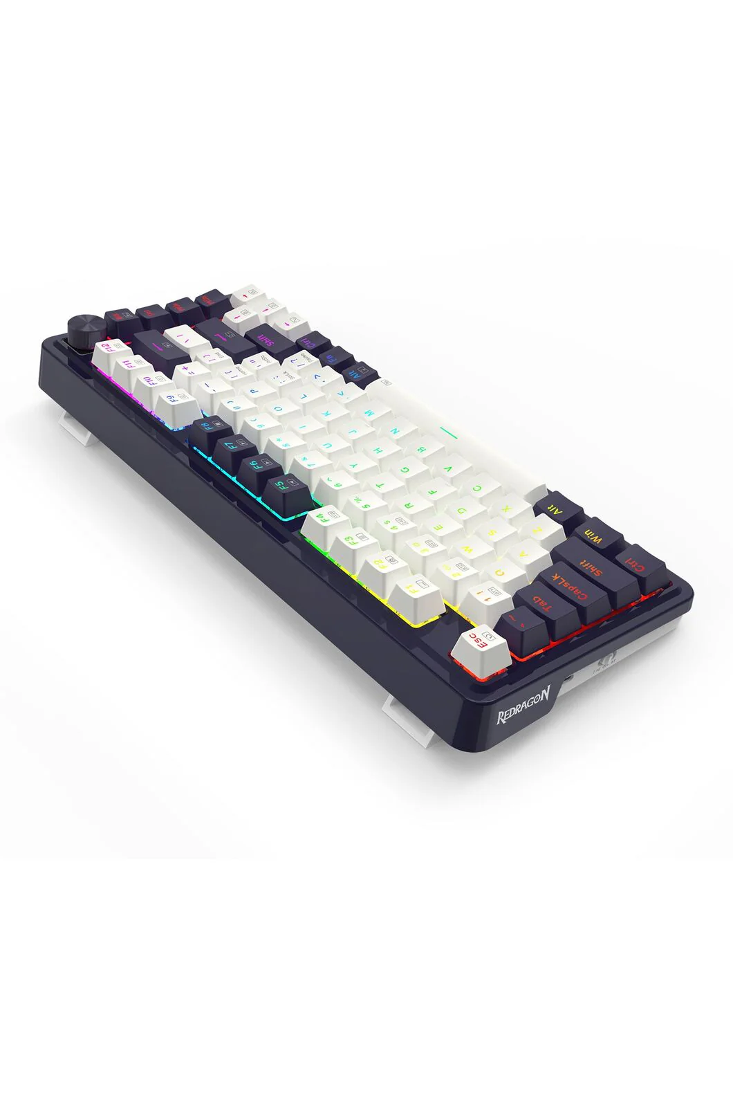Redragon K673WB-RGB Pro Black 75% Gasket Mechanical Keyboard - Image 6