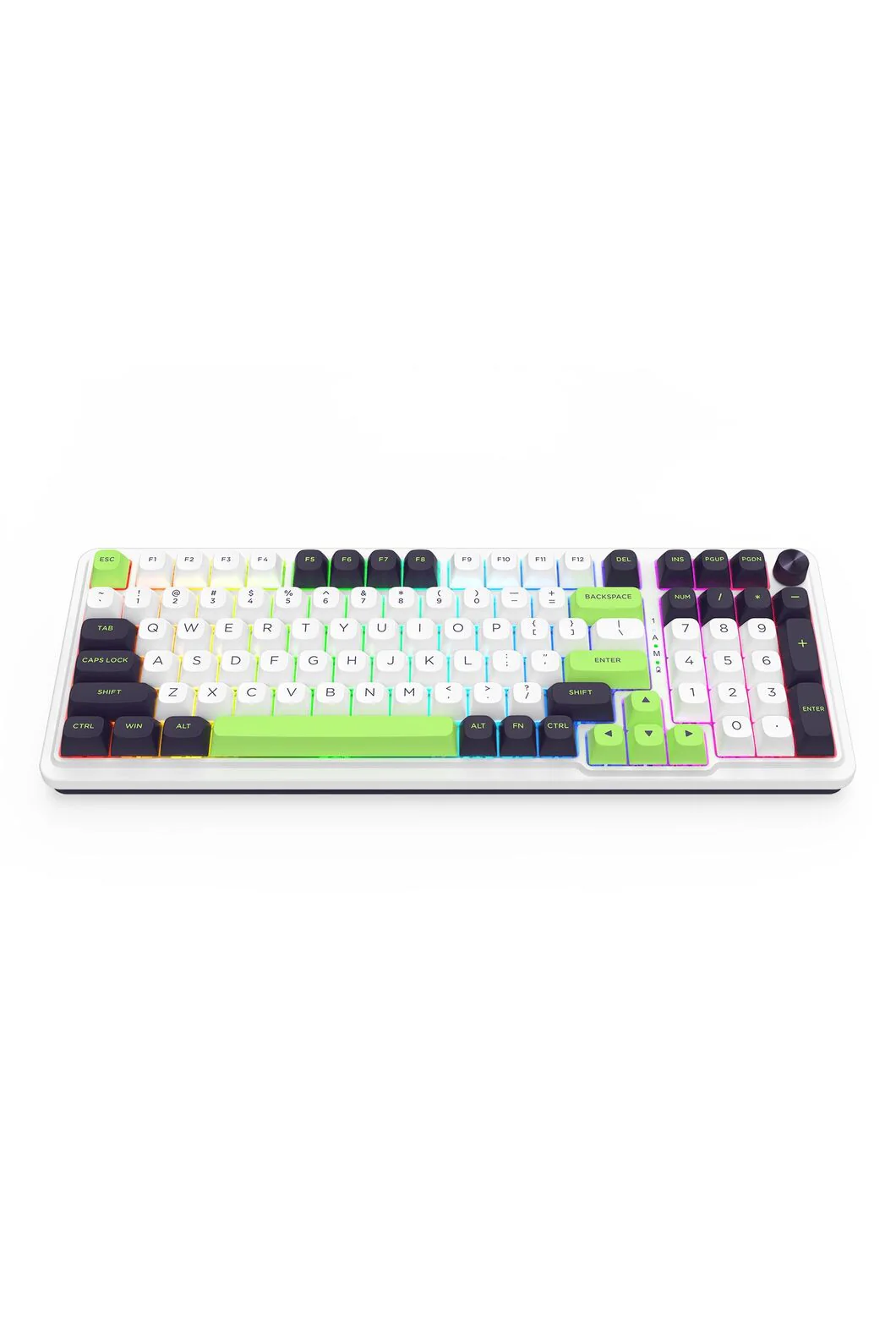 Redragon K686WGB RGB MAX EISA Green 98+1 Gasket Wireless Mechanical Keyboard - Image 4