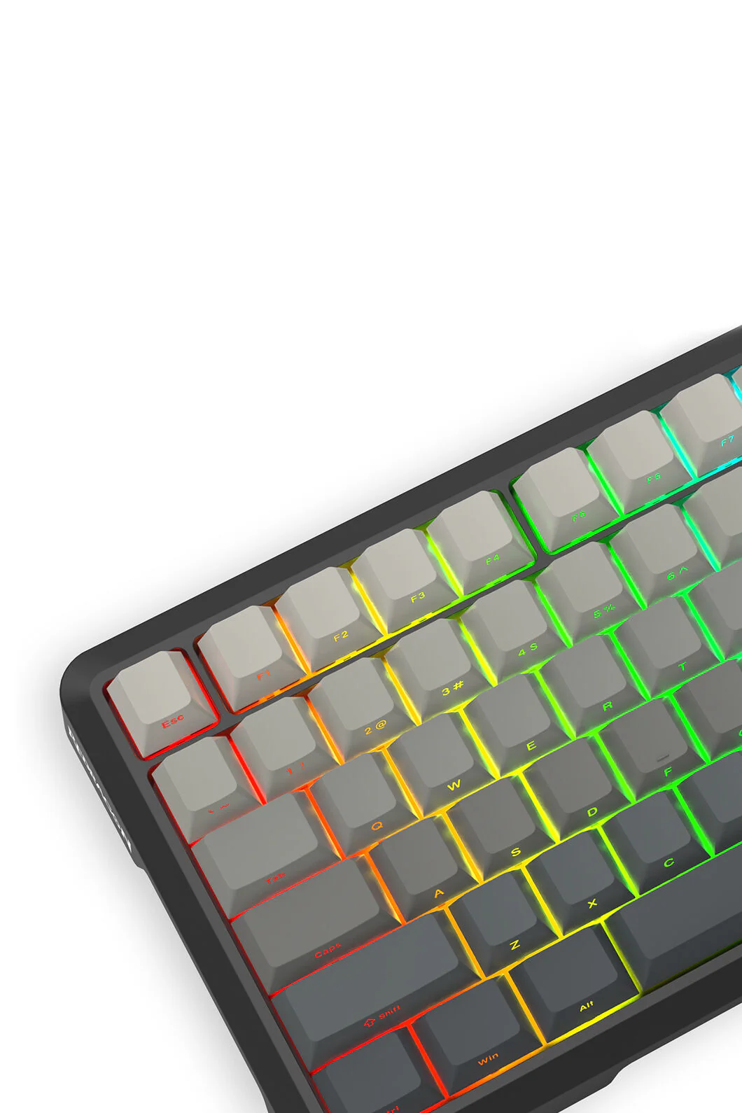 Redragon K724-PRO BEHEMOTH Black 75% Gasket Tri-Mode Mechanical Gaming Keyboard - Image 8