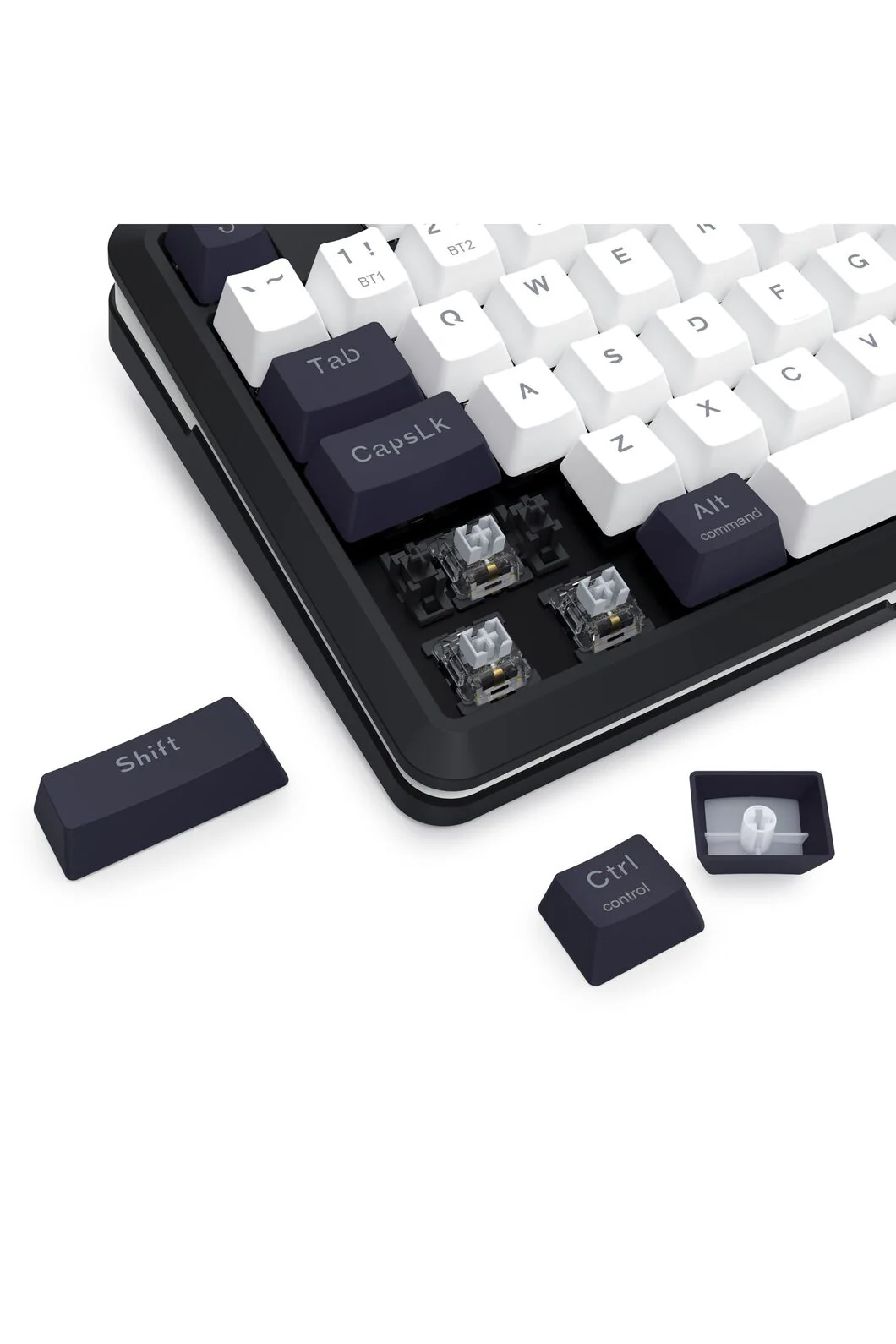 Redragon K746WB RGB Pro Wildslash LCD Black 84-Key Gasket Wireless Mechanical Keyboard - Image 8