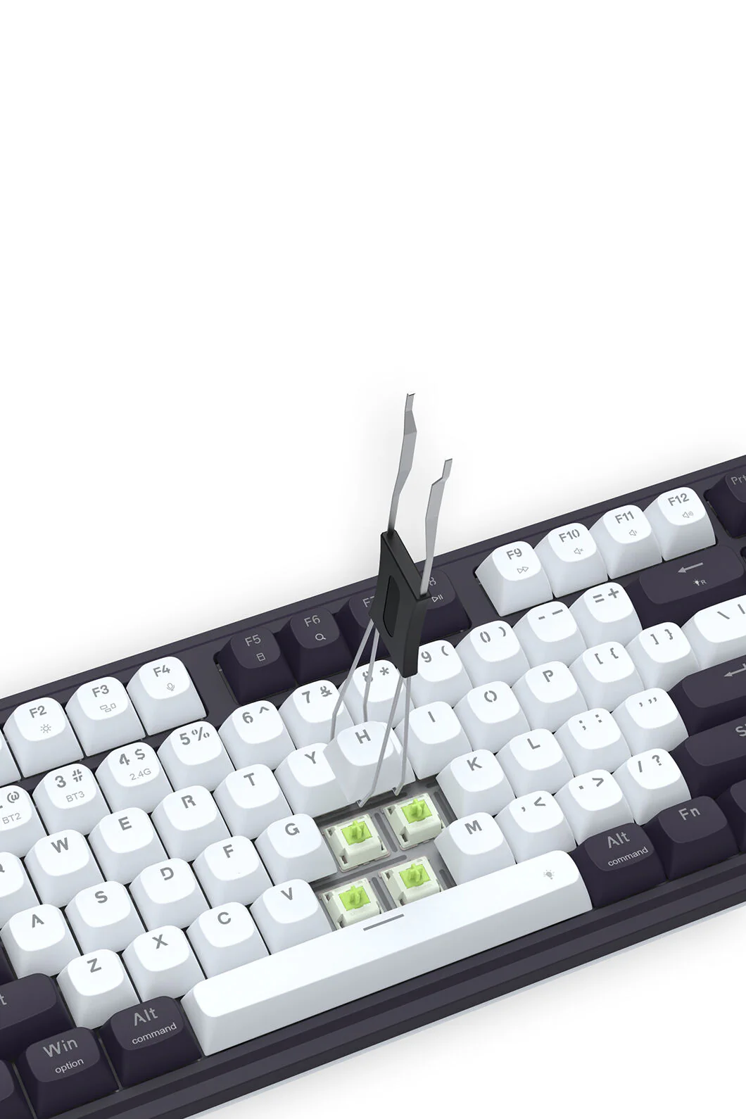 Redragon K762WB-RGB-PRO Terraflare KB - Black/White - Image 8