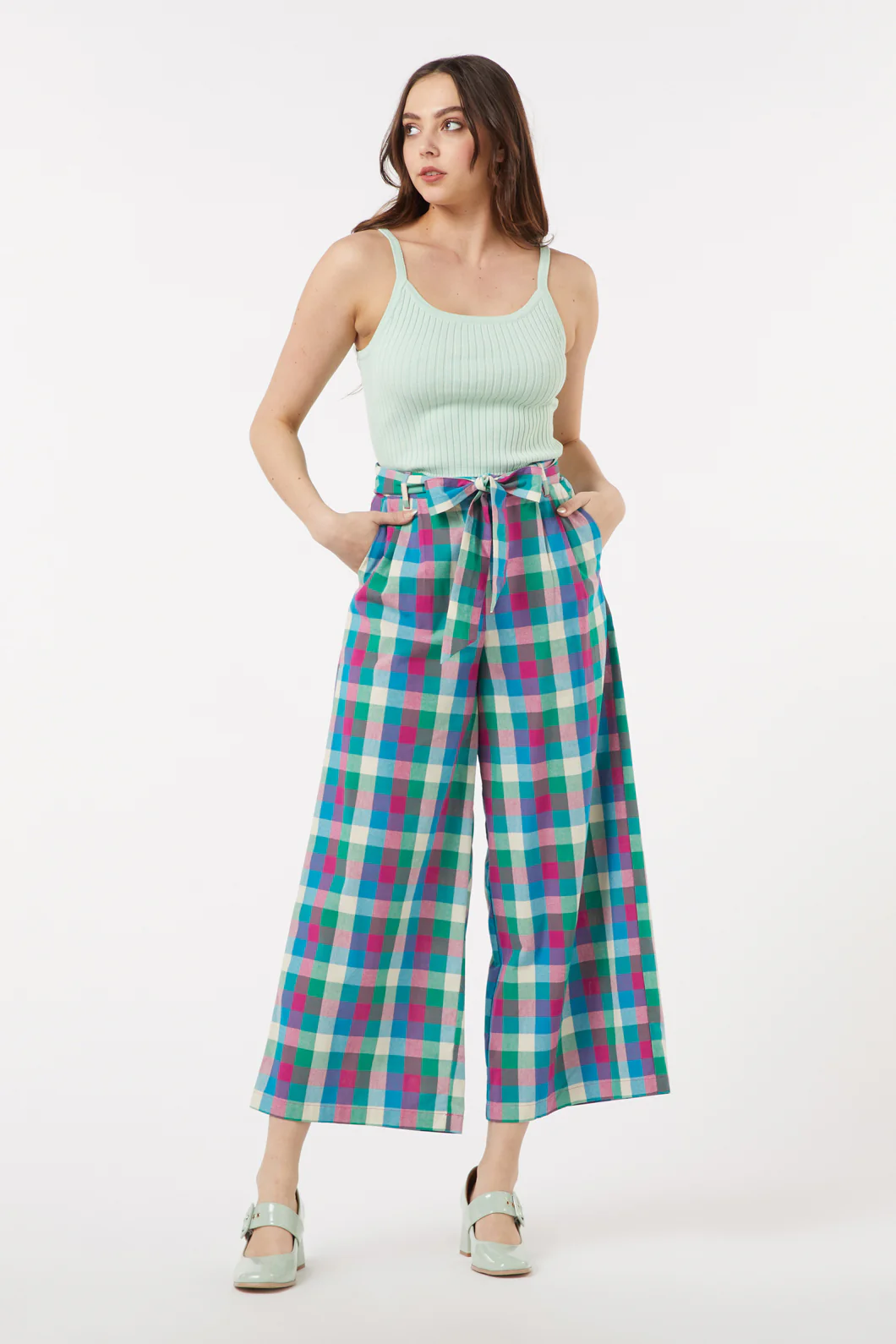 Karla Check Pant - Image 2