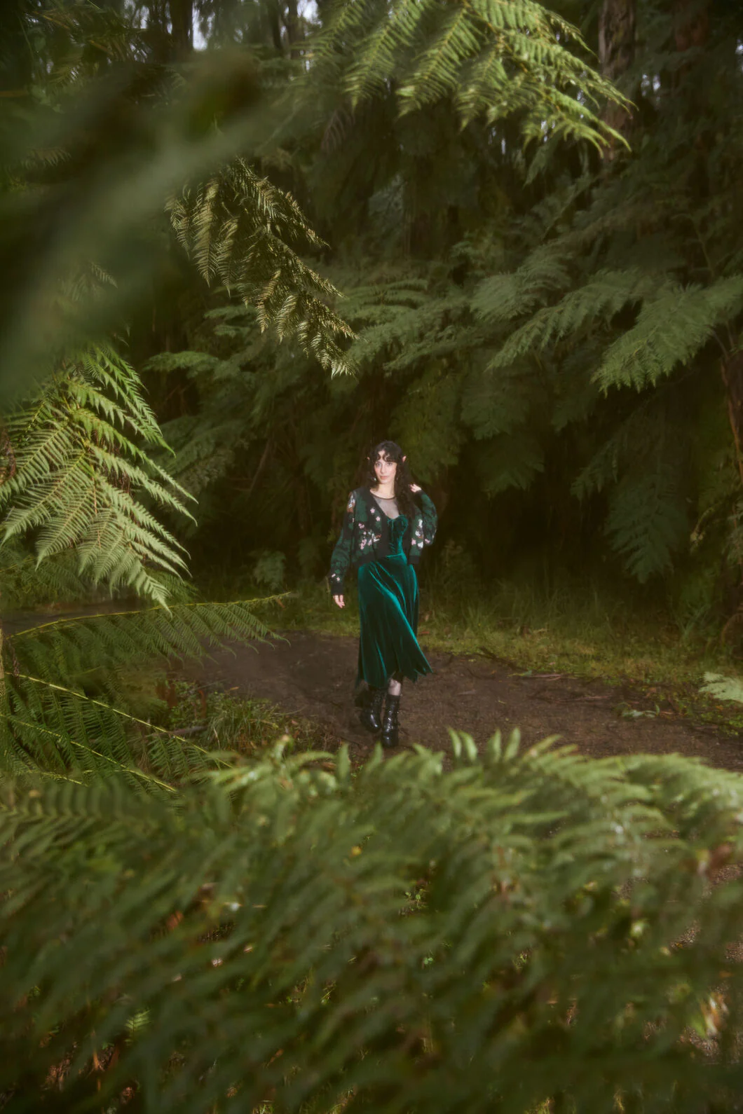 Keeper Of The Woods Velvet Skirt - Image 6