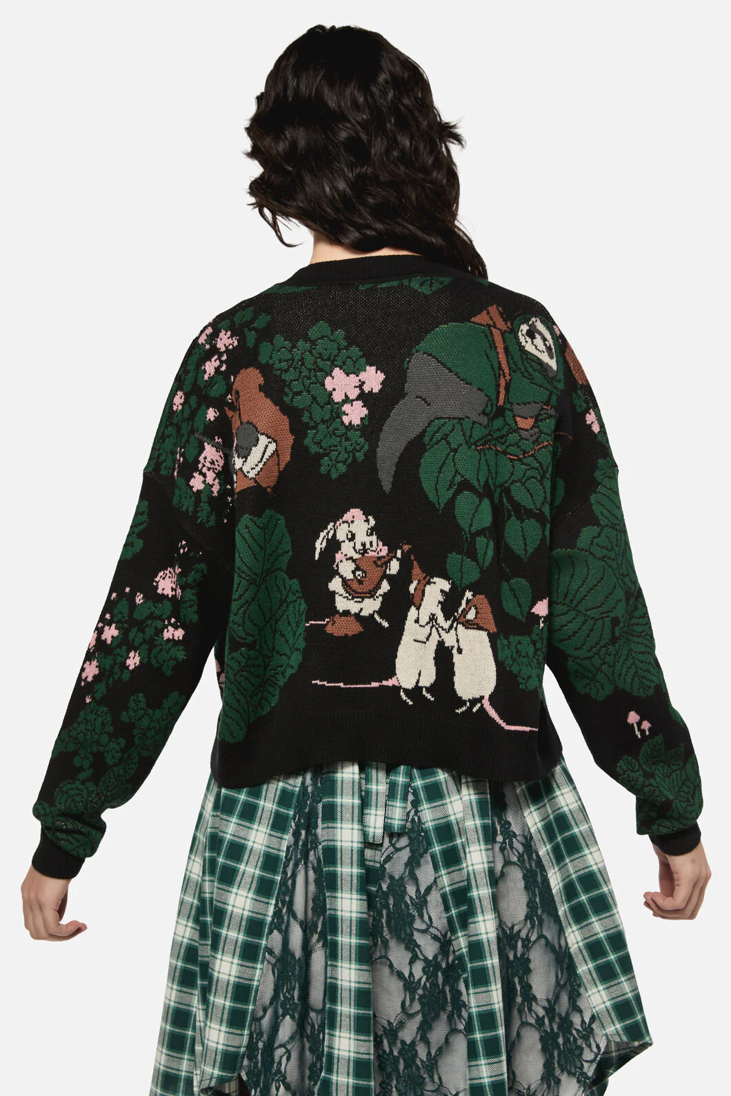 Keeper Of The Woods Graphic Knit Cardigan - Image 3