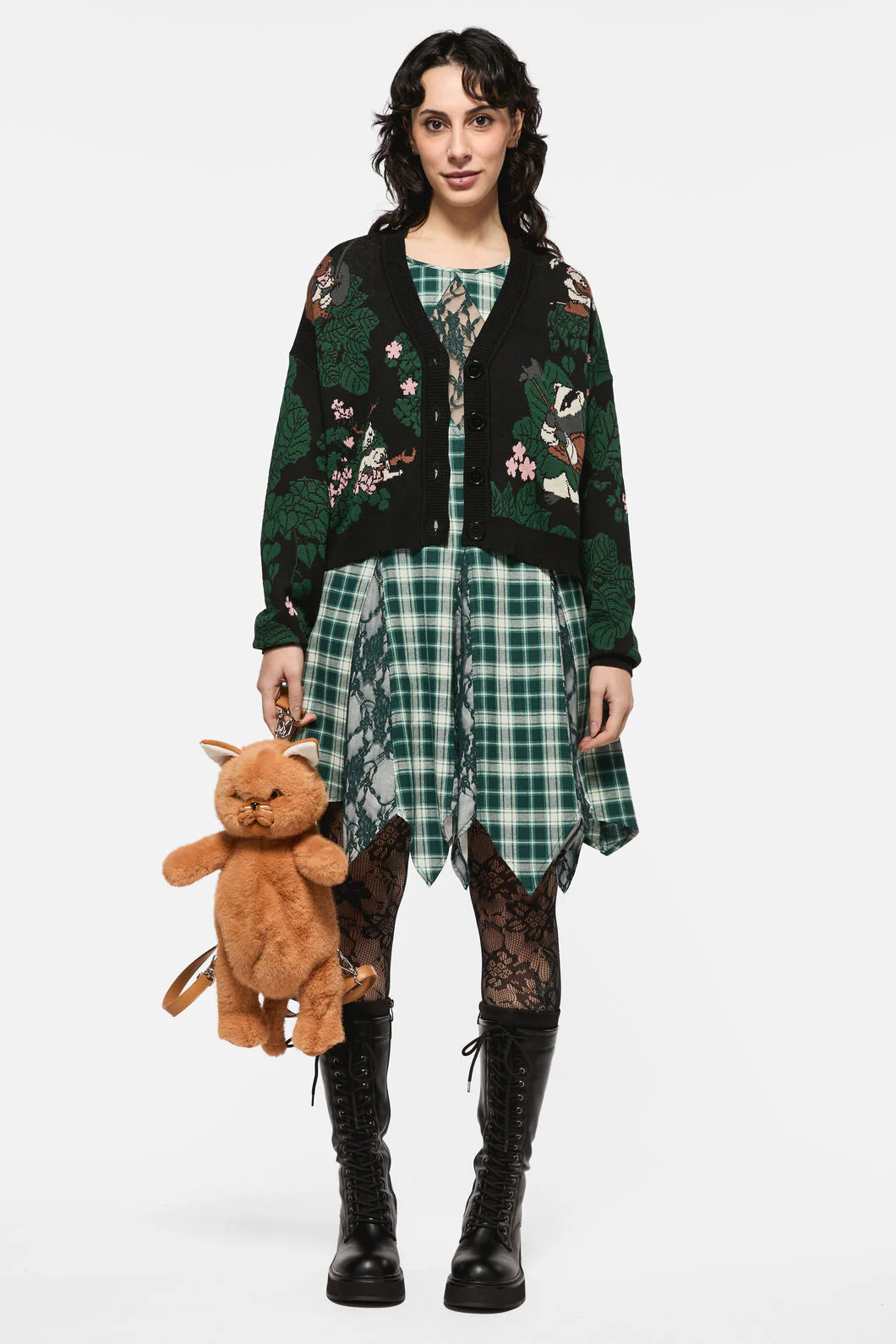 Keeper Of The Woods Graphic Knit Cardigan - Image 5