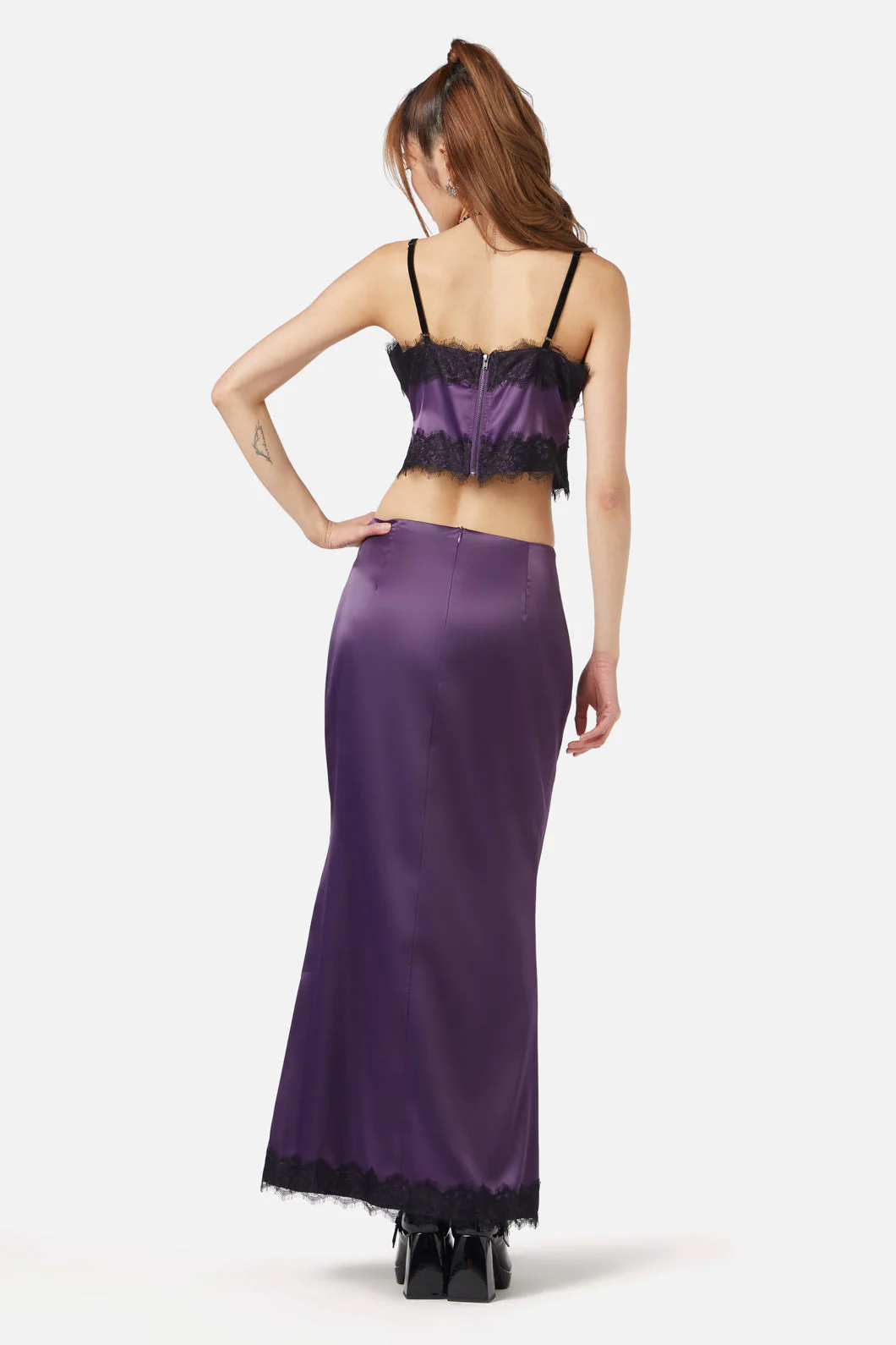 Keepsake Satin Skirt - Image 4