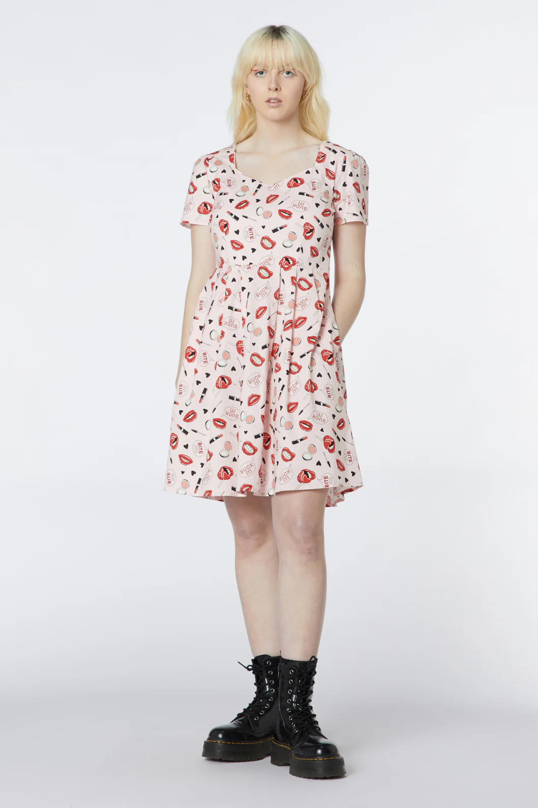 Kiss And Makeup Dress - Image 15