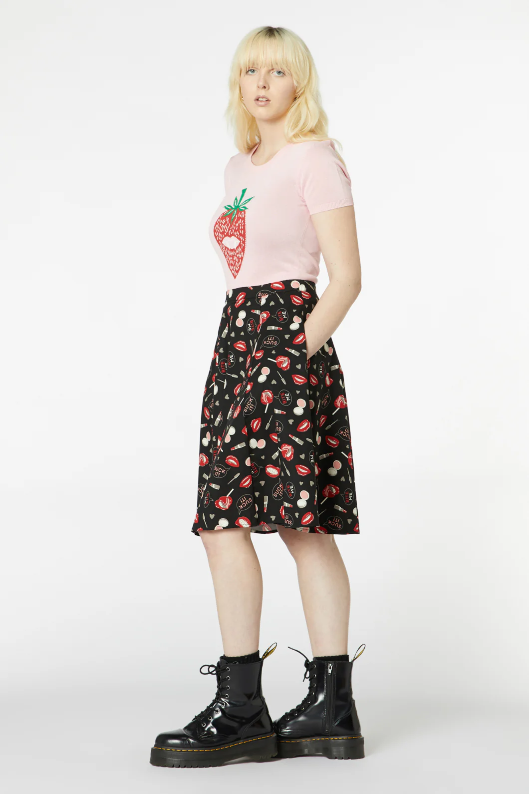 Kiss And Makeup Skirt - Image 3