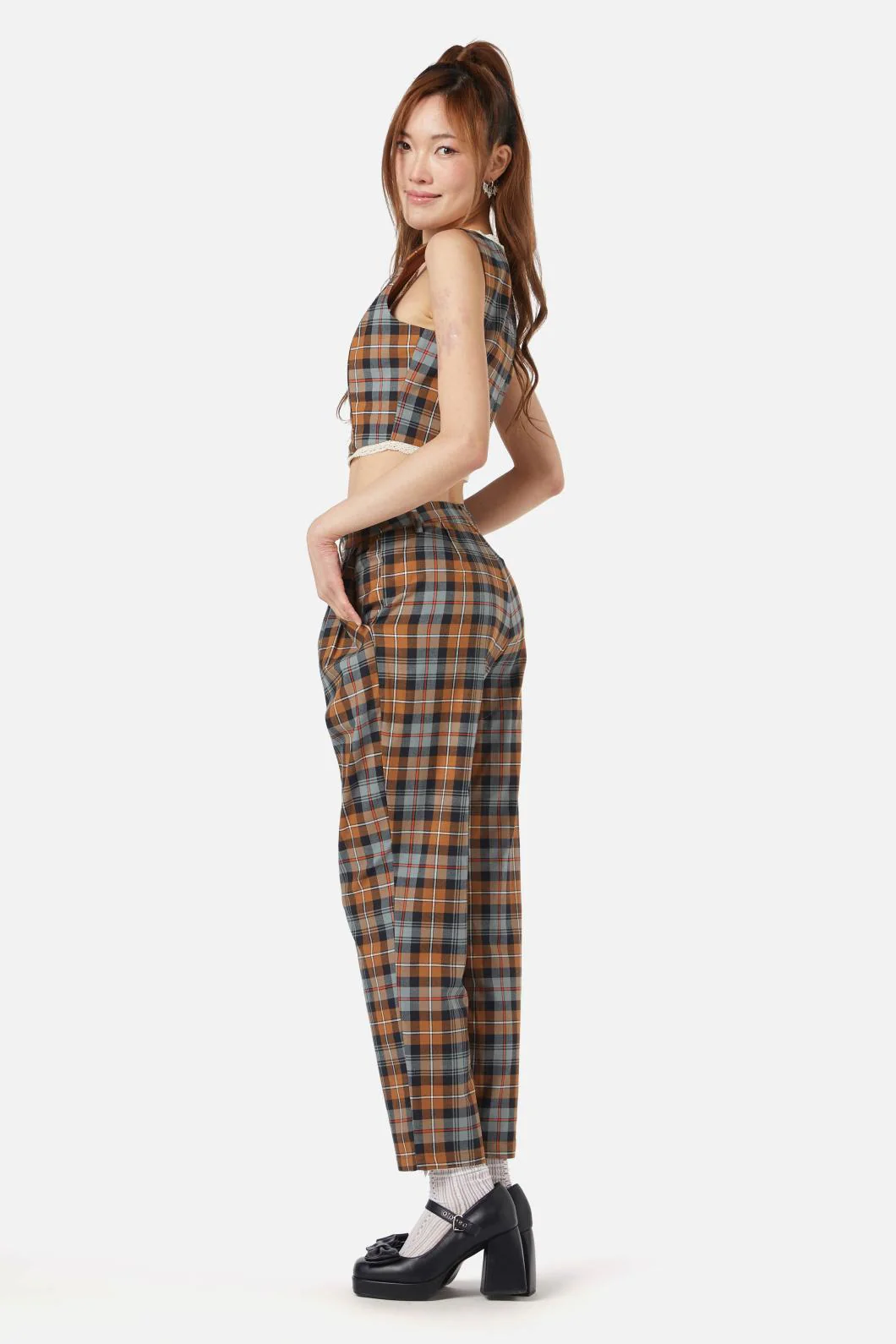Kit Tartan Pants - Image 3