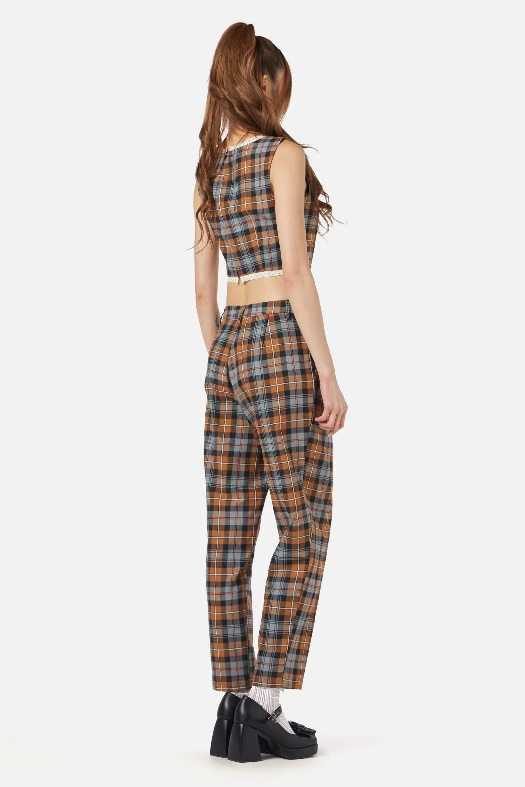 Kit Tartan Pants - Image 4