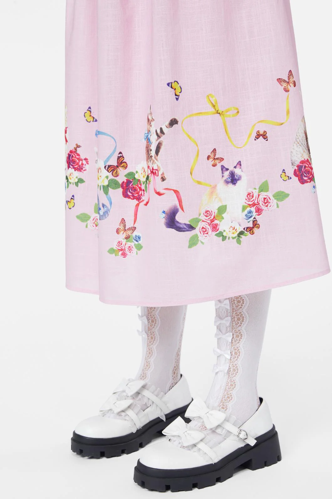 Kitsch Kitty Midi Dress - Image 7