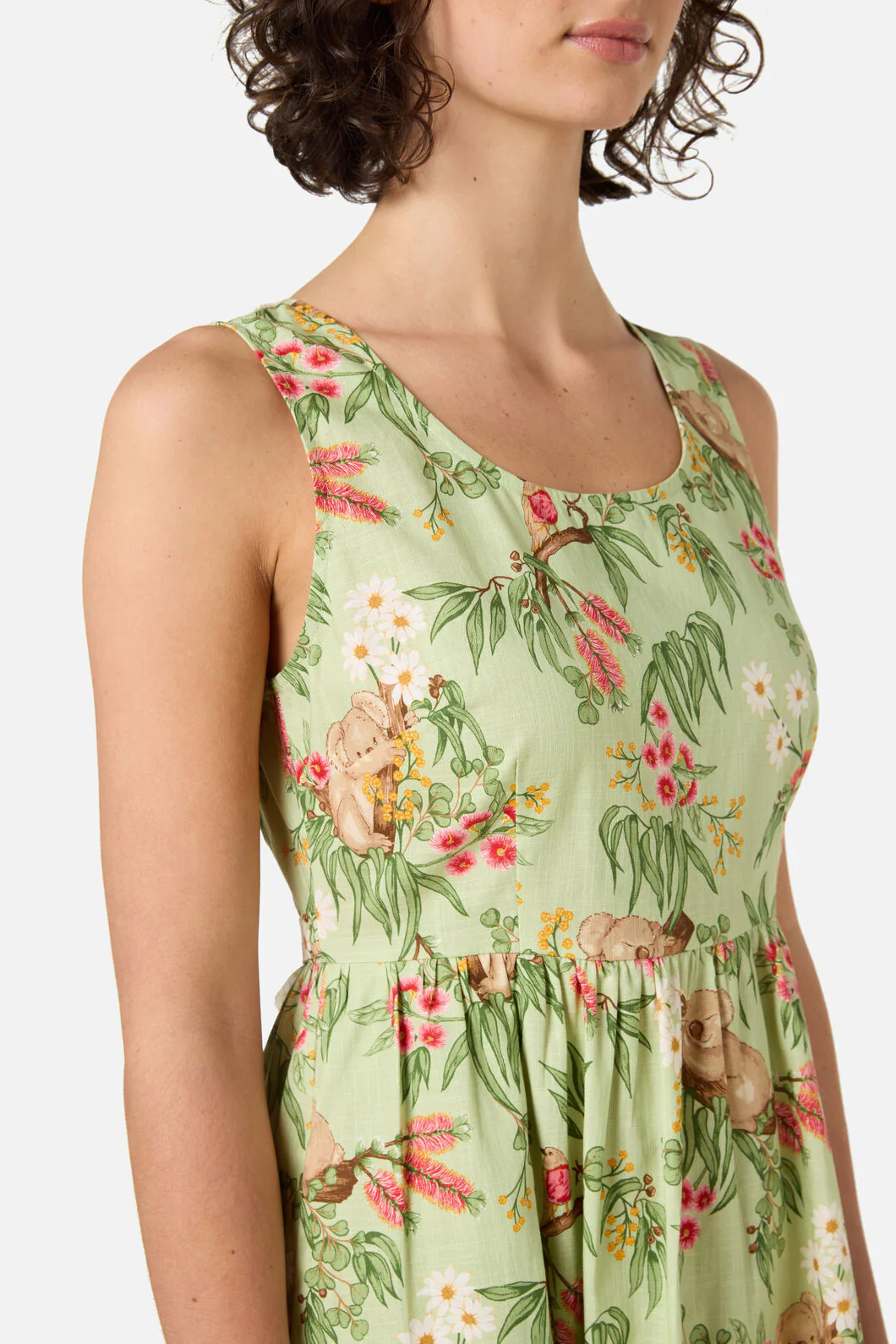 Koala Sleeveless Midi Dress - Image 6
