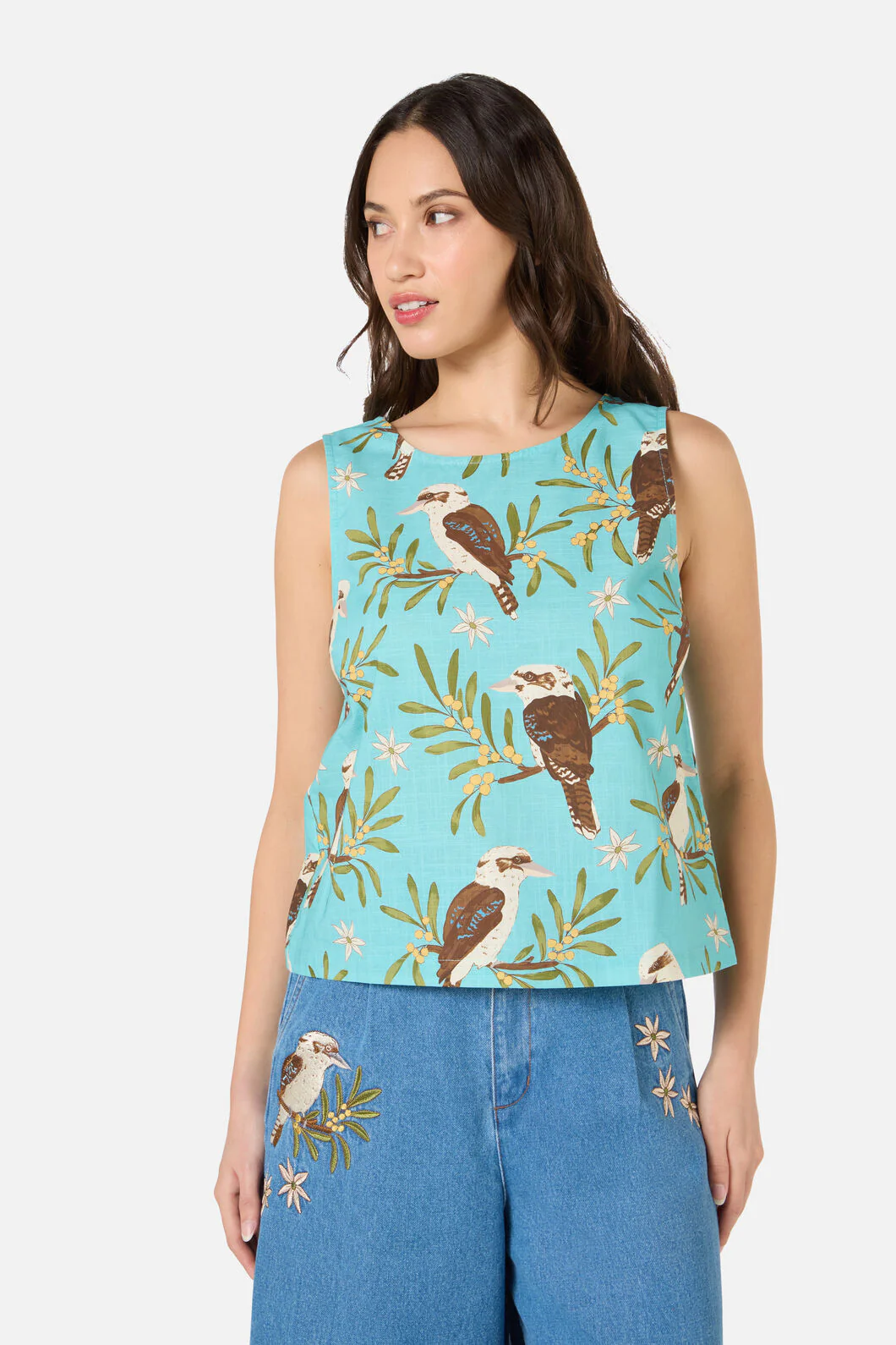 Kookaburra Sleeveless Top - Image 2