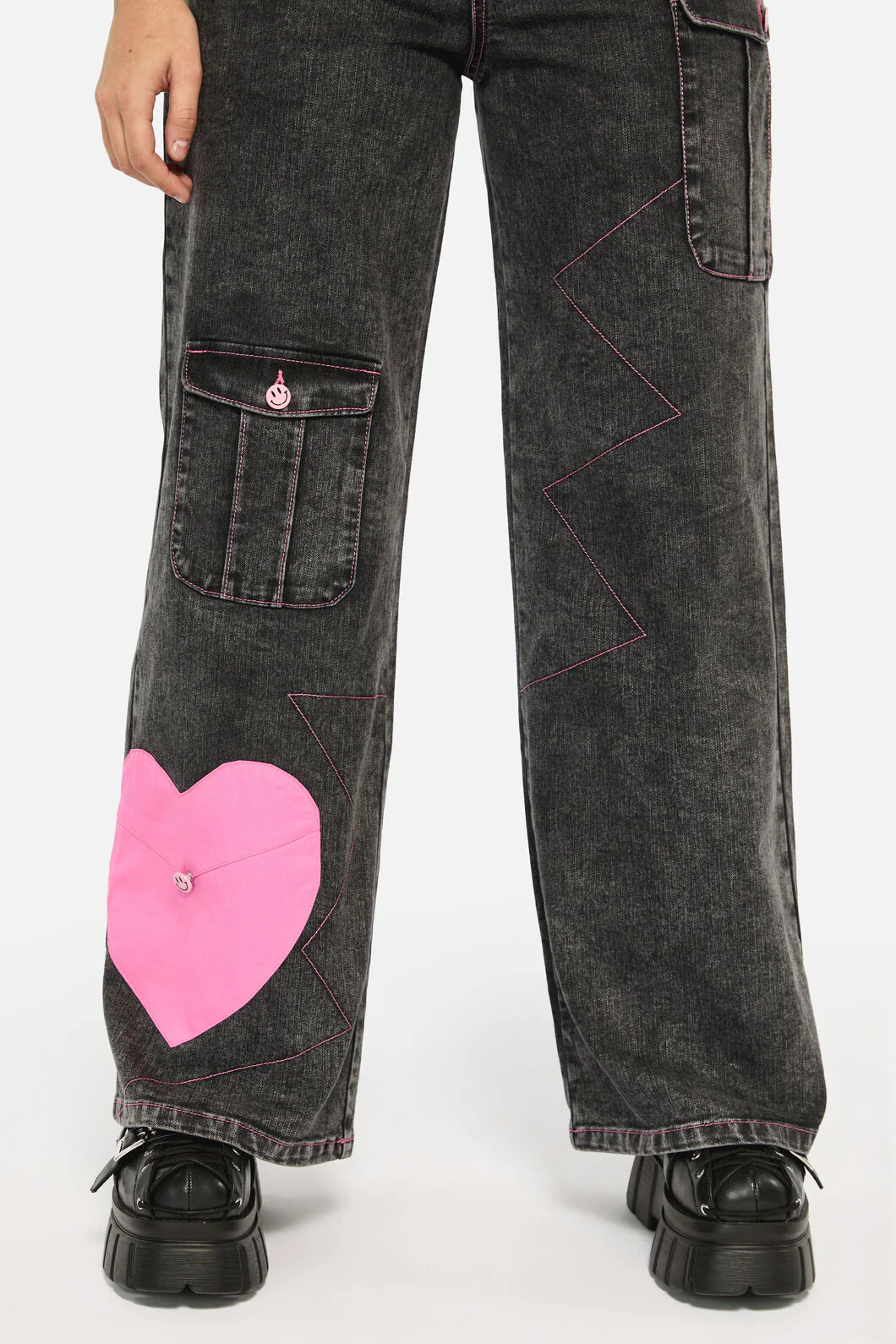Laneway Acid Wash Pocket Cargo - Image 6