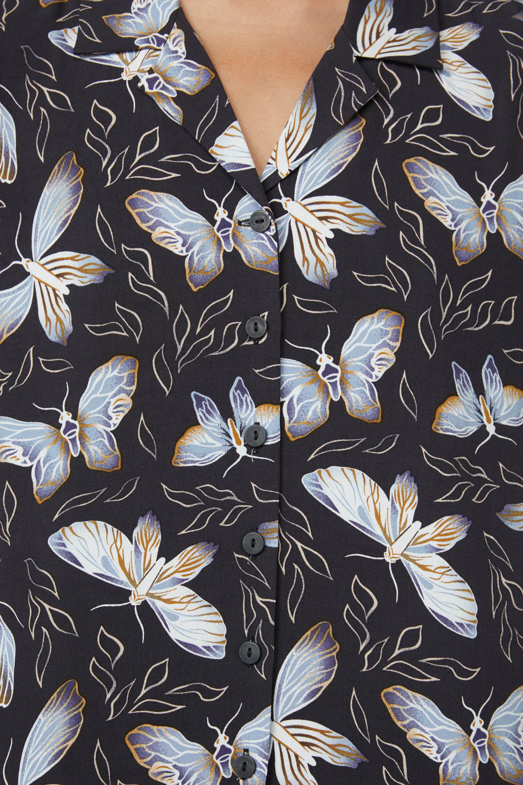 Larvae Print Blouse - Image 5