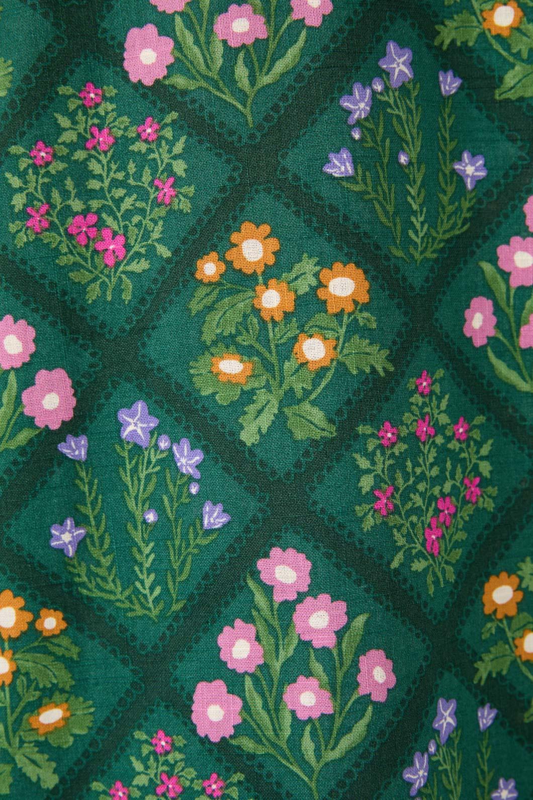 Lattice Floral Culotte - Image 7