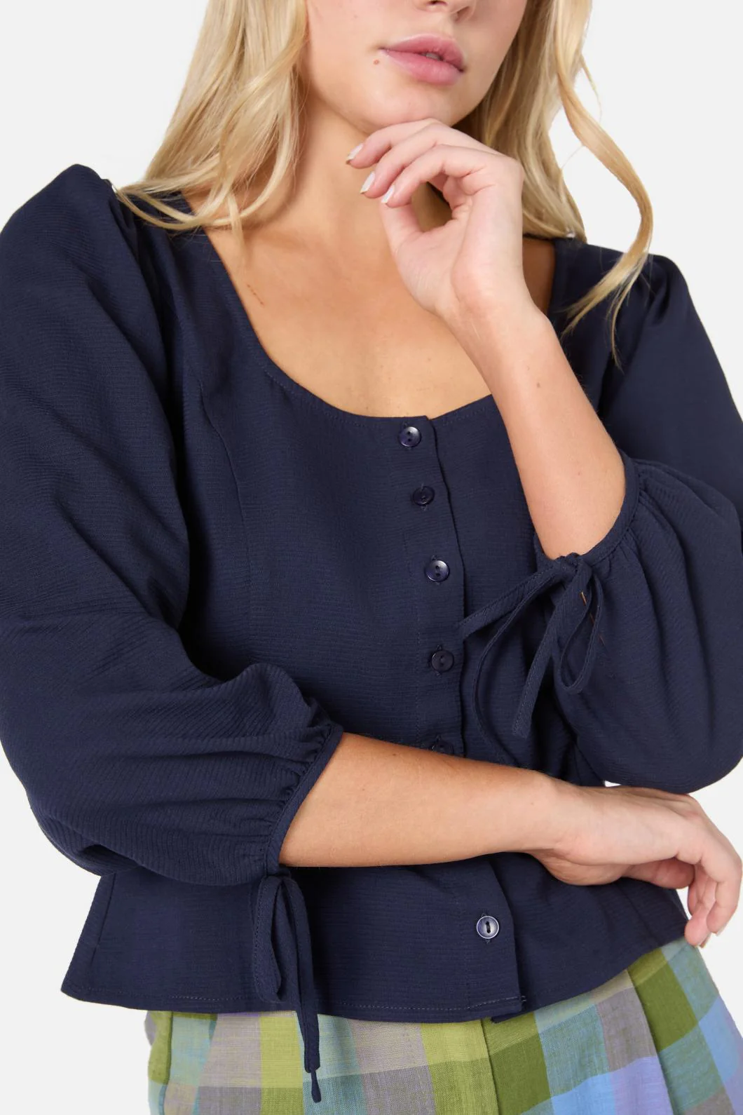 Layla Puff Sleeved Top - Image 4