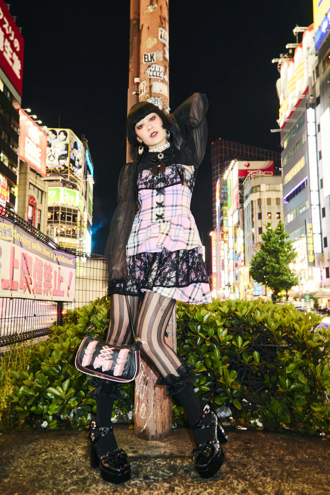 Leather Look Lolita Handbag - Image 4