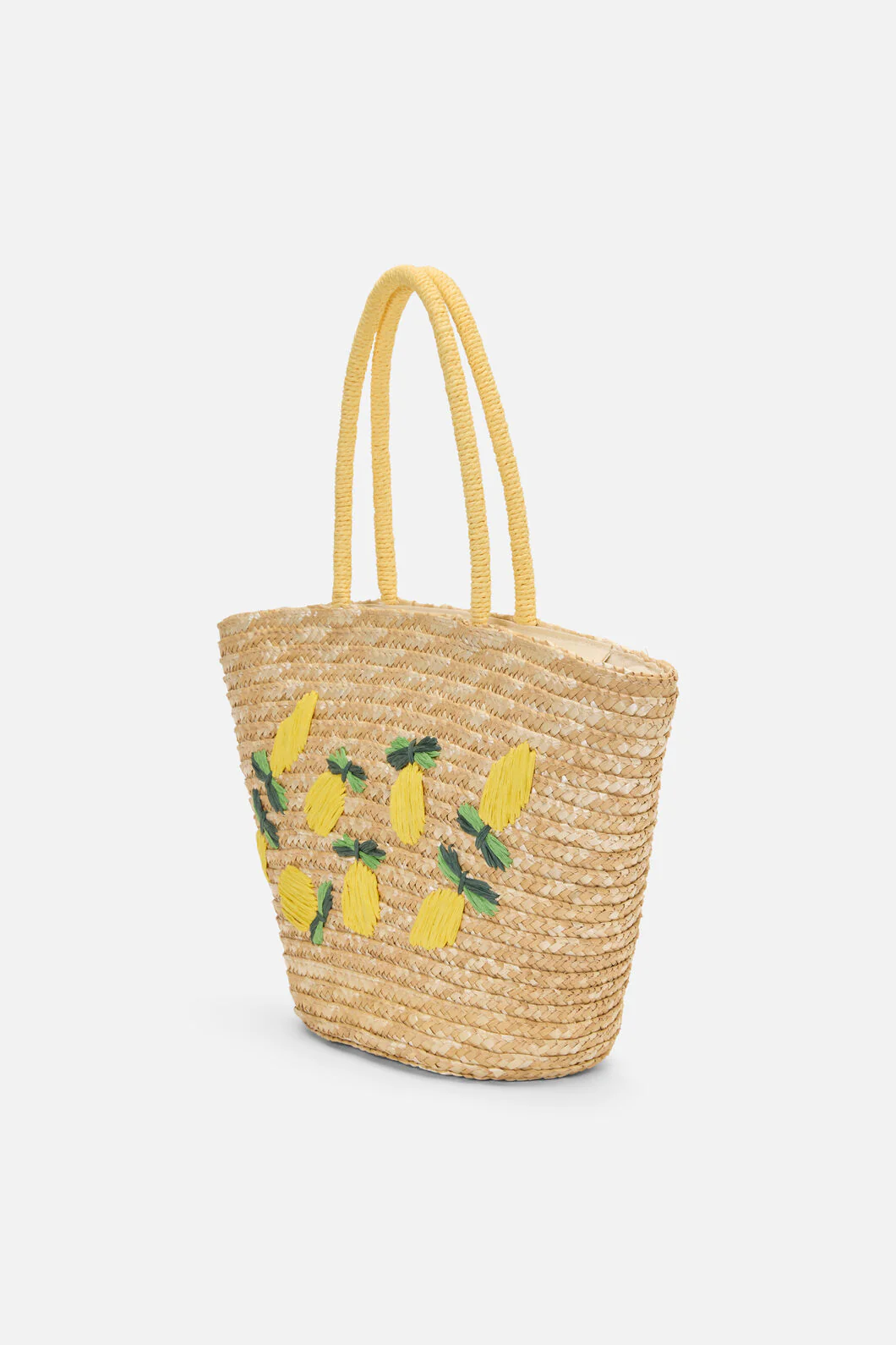 Lemons Straw Bag - Image 3