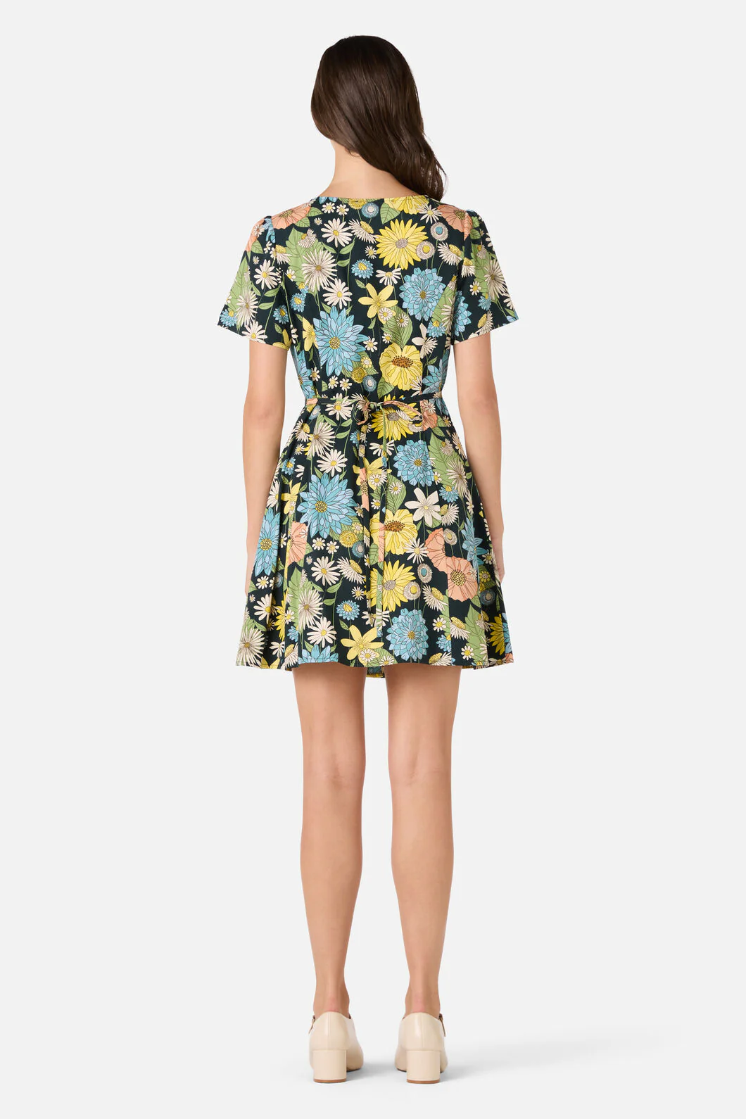 Leonie Floral Mini Dress - Image 6