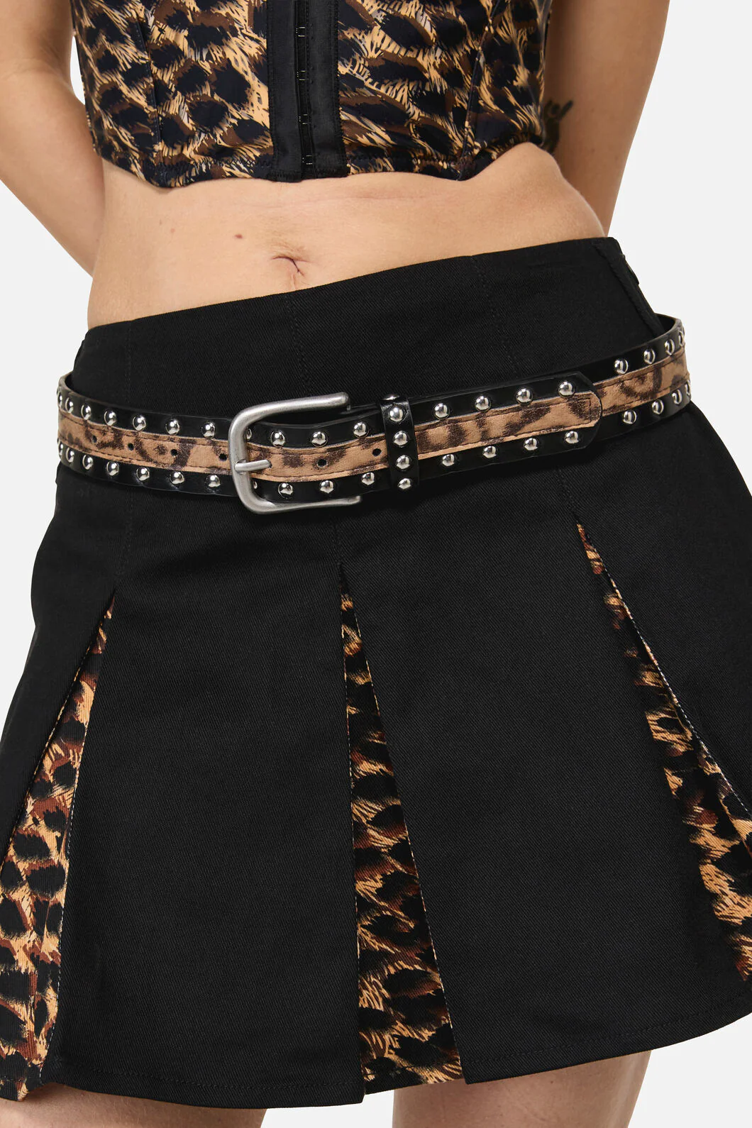Leopard Stud Belt - Image 2