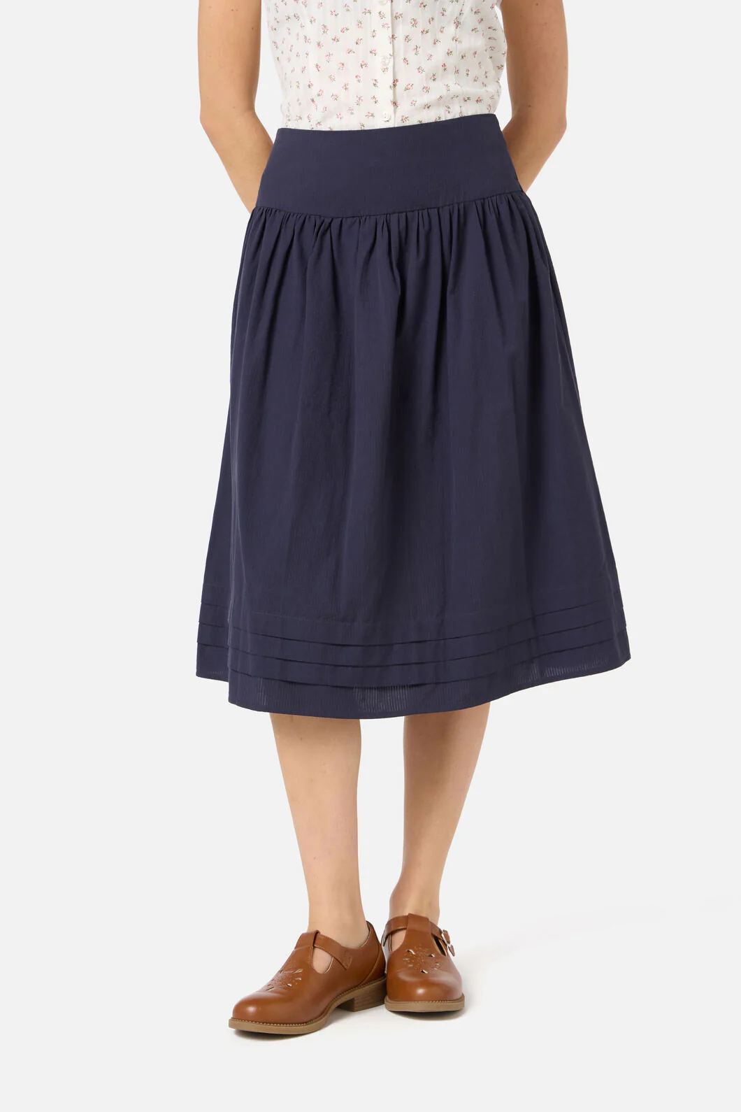 Lexi Gathered Yoke Skirt - Image 2
