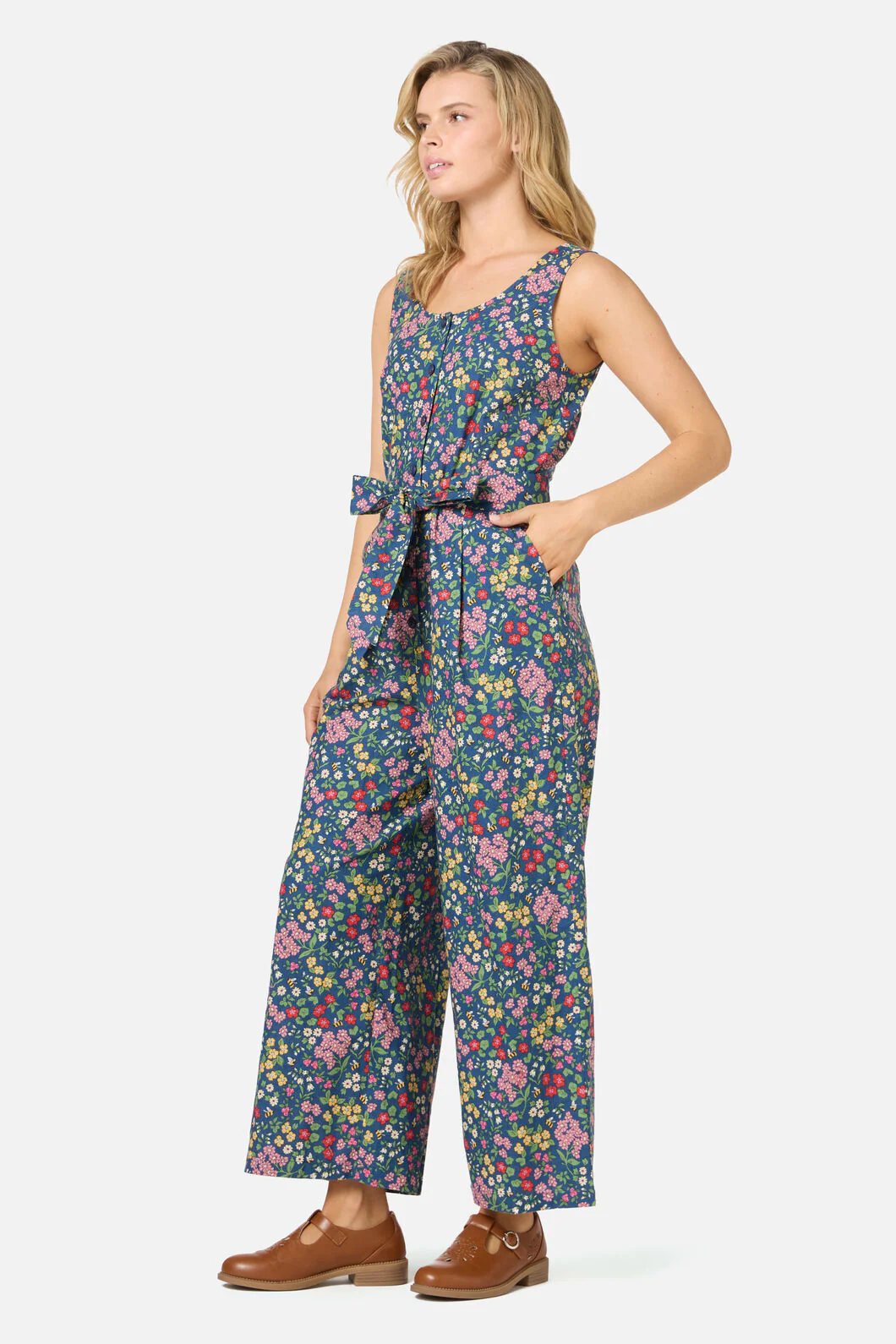 Libby Bee Ditsy Jumpsuit - Image 3