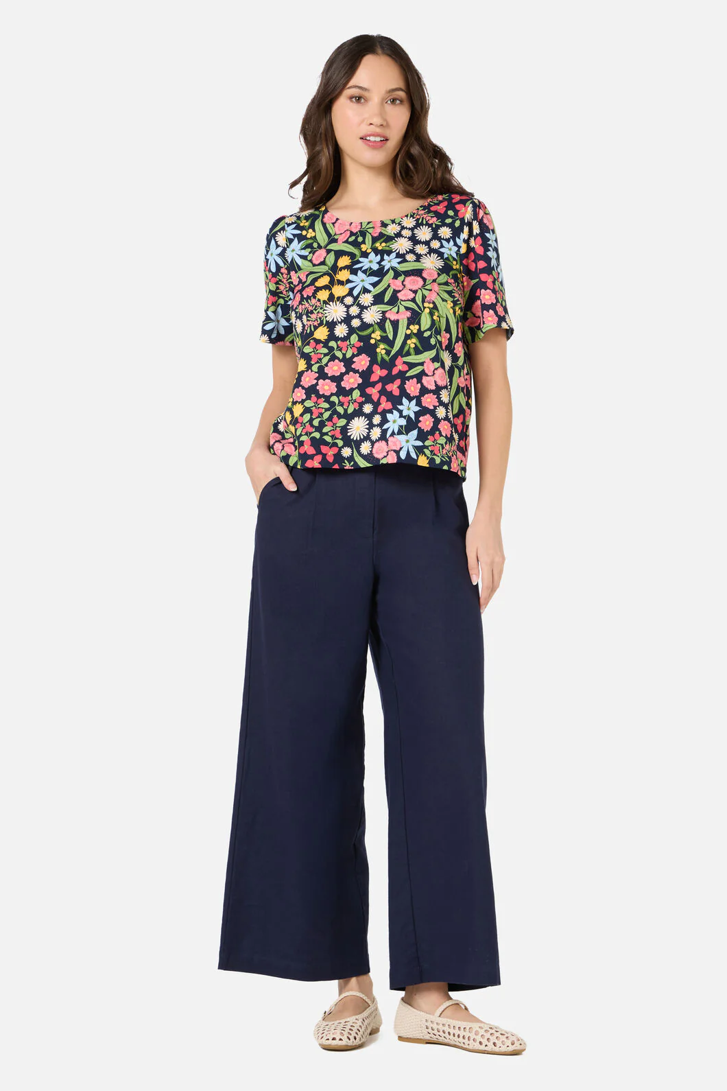 Liberty Native Sleeved Top