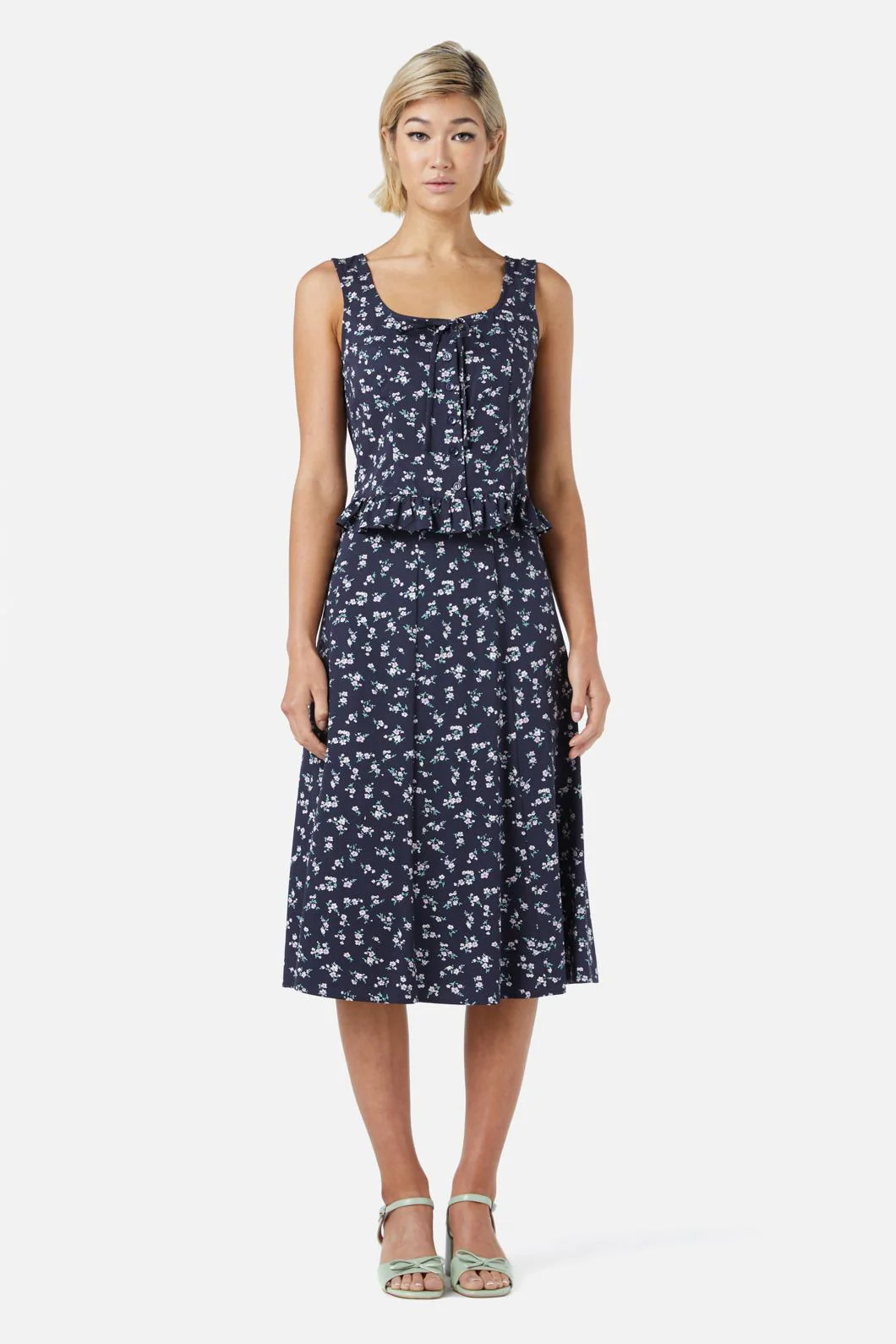 Lila Ditsy Top - Image 2