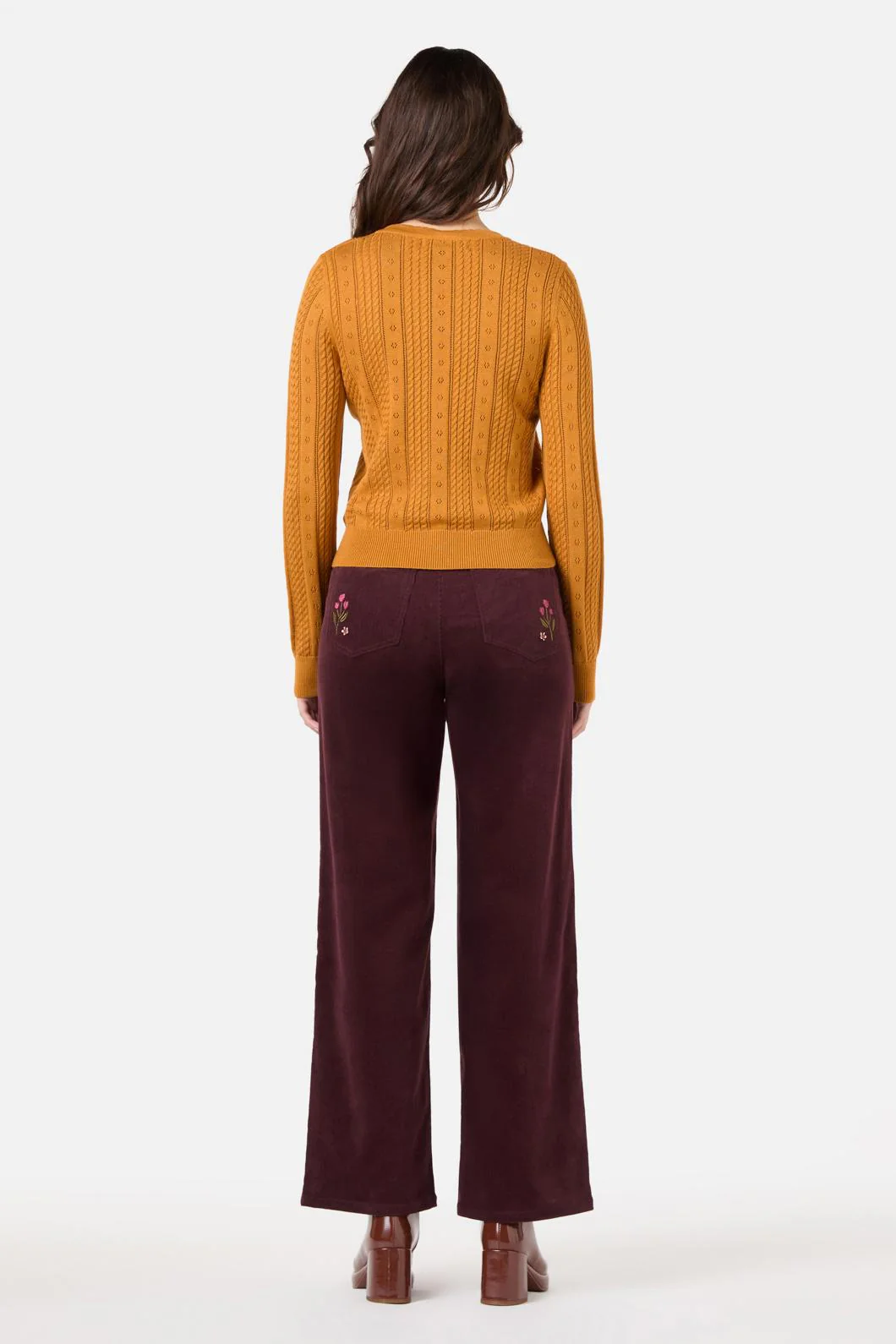 Lisa Pointelle Cardigan - Image 4
