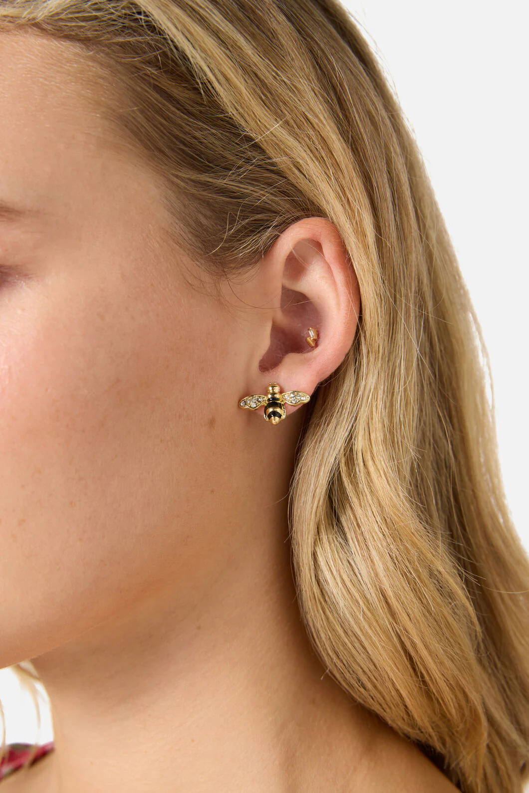 Little Bee Stud Earrings - Image 2