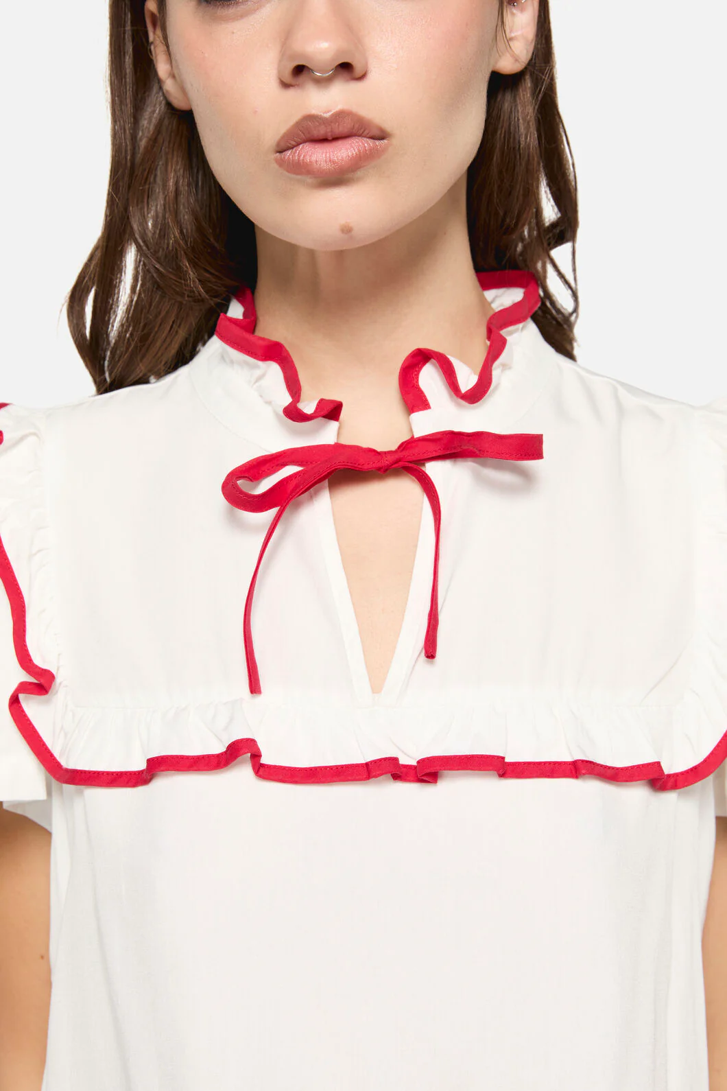 Little Bitter Frilly Blouse - Image 7