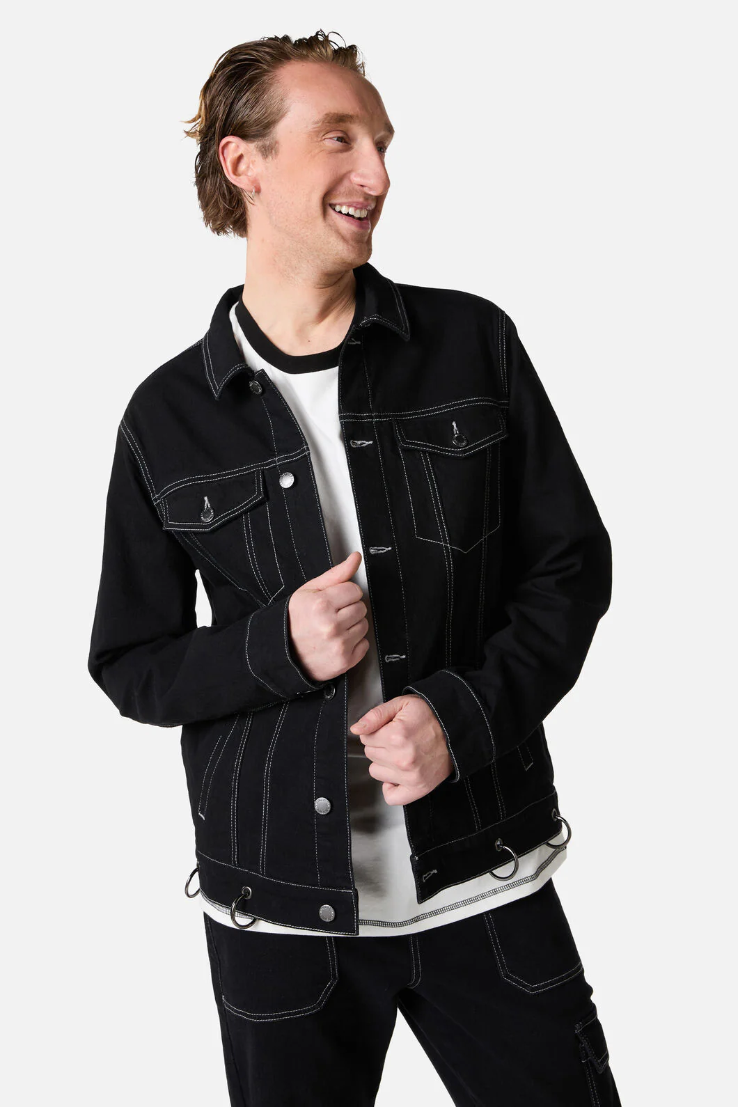 Little Bitter Goth Denim Jacket - Image 2