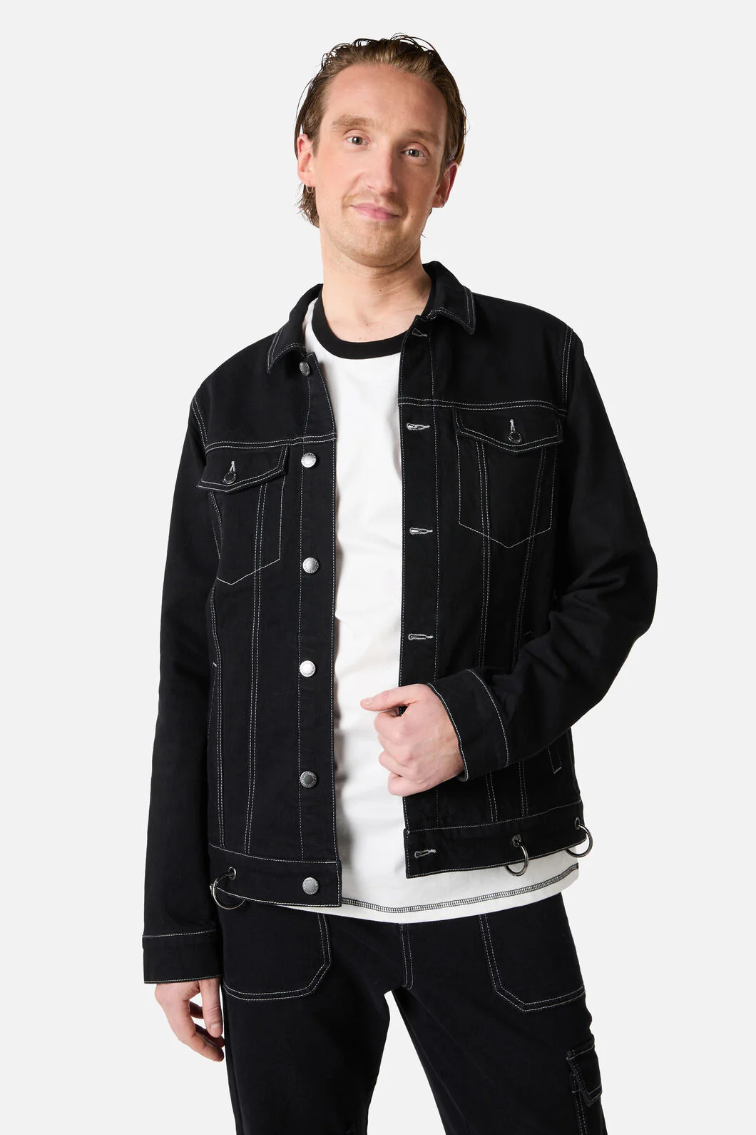 Little Bitter Goth Denim Jacket - Image 3