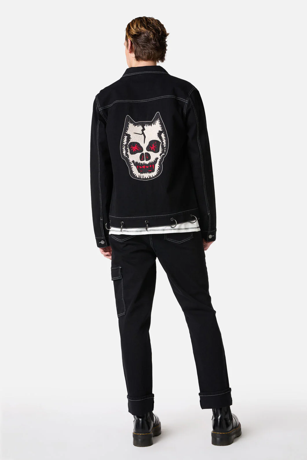Little Bitter Goth Denim Jacket - Image 6