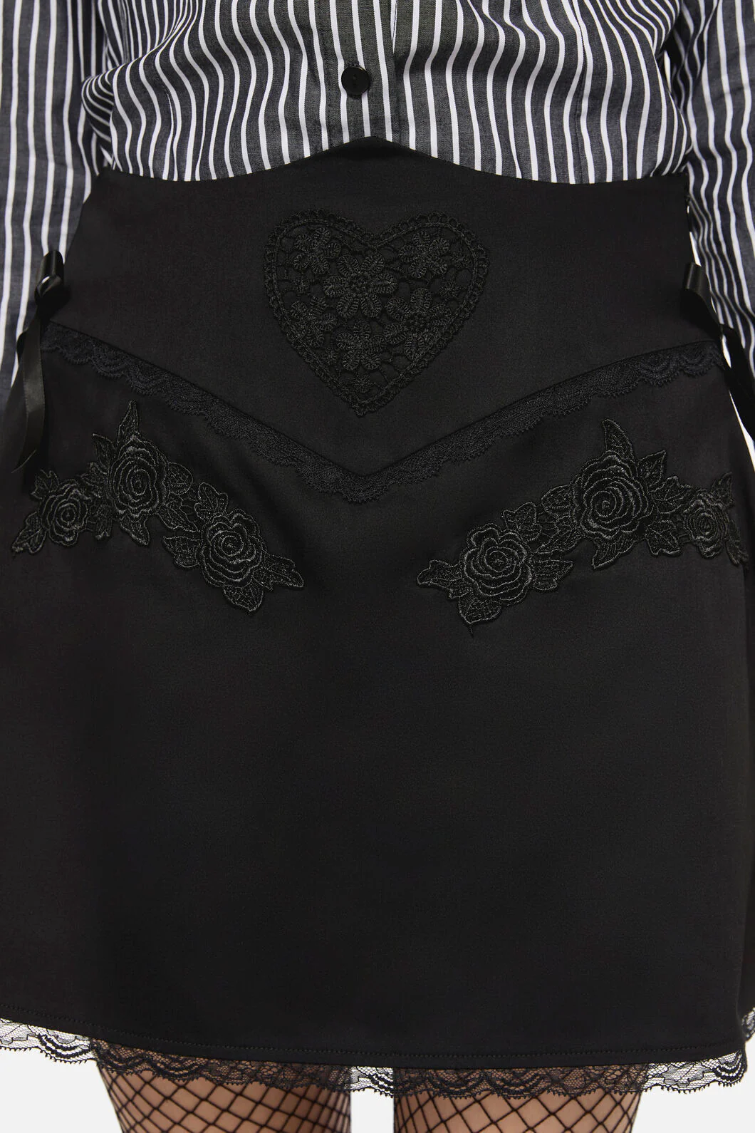 Little Bitter Lacey Mini Skirt - Image 6