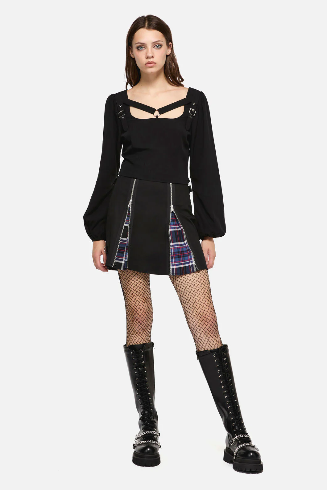 Little Bitter Buckle Strap Blouse - Image 2